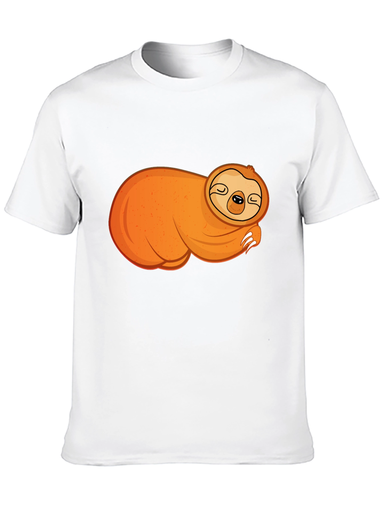 Lazy Sloth Graphic Tee - Relaxed & Comfy