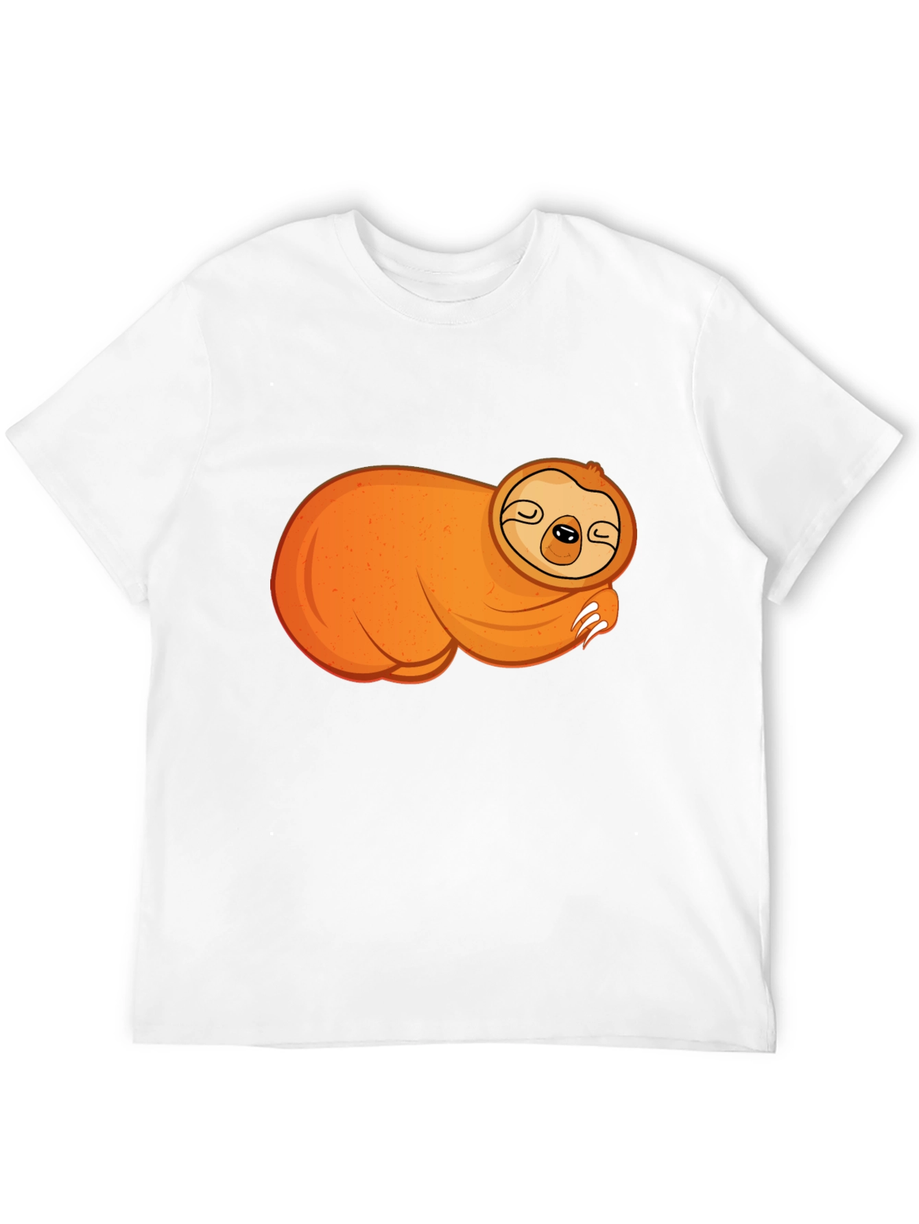 Lazy Sloth Graphic Tee - Relaxed & Comfy