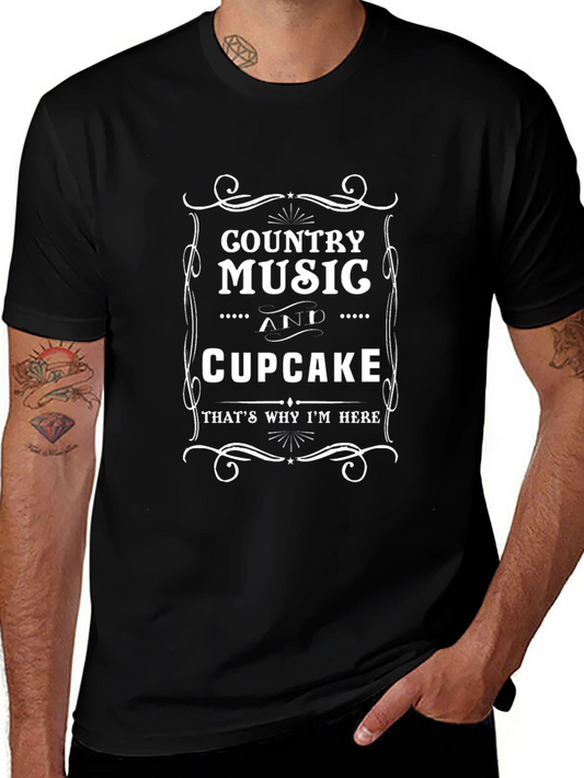 Country Music & Cupcake Tee