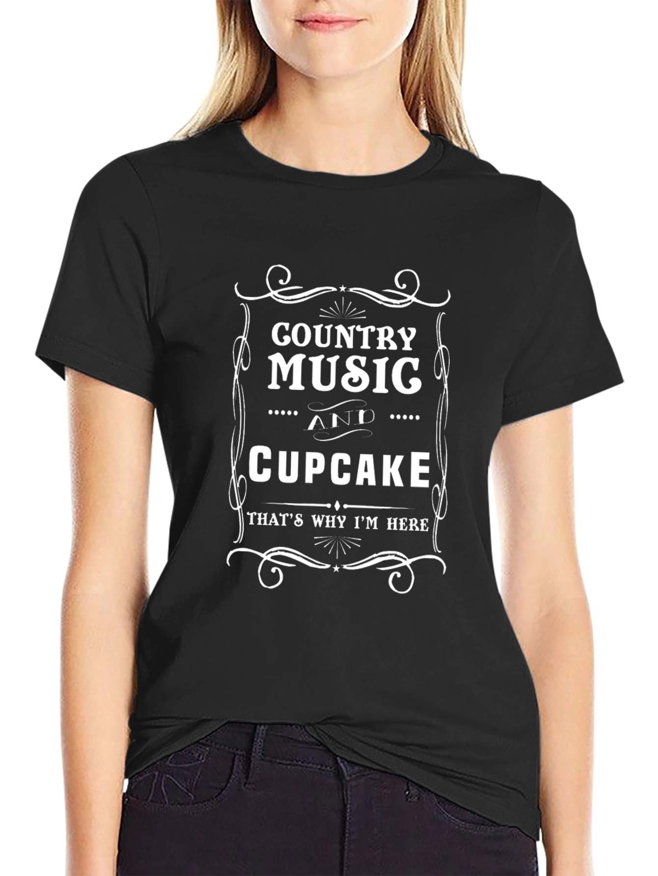 Country Music & Cupcake Tee