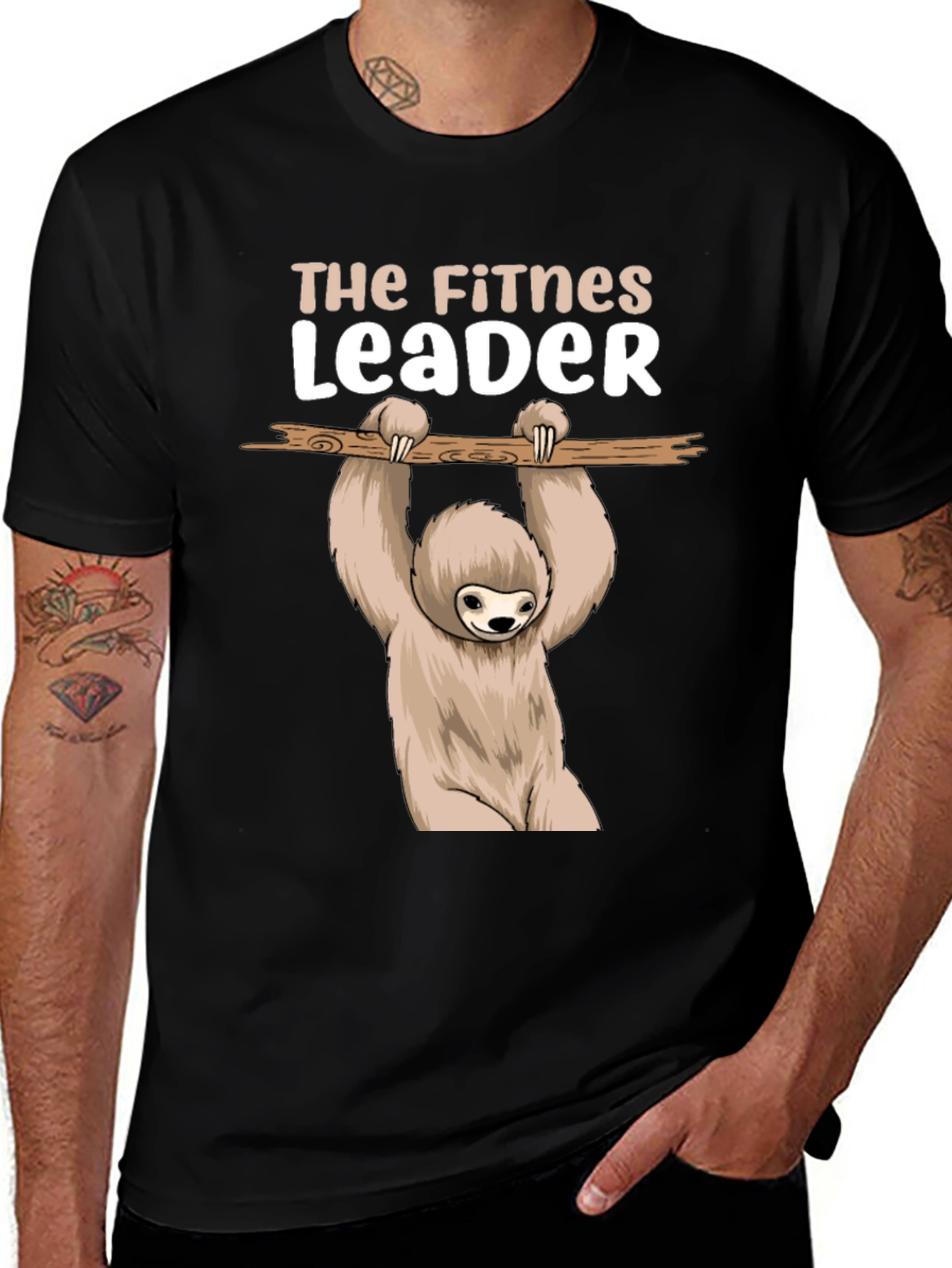 The Fitness Leader Sloth T-Shirt