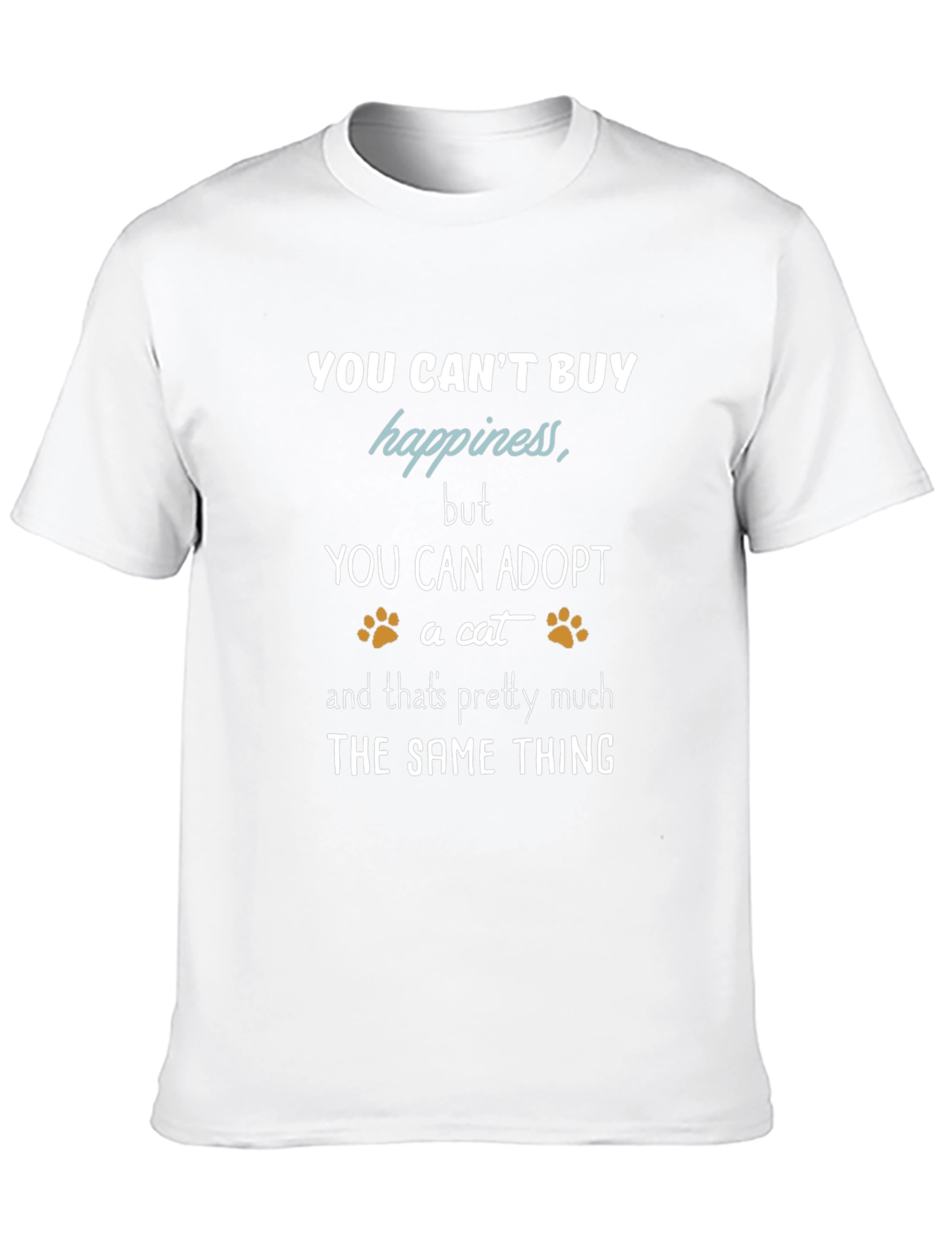 Adopt a Cat T-Shirt: Happiness Found!