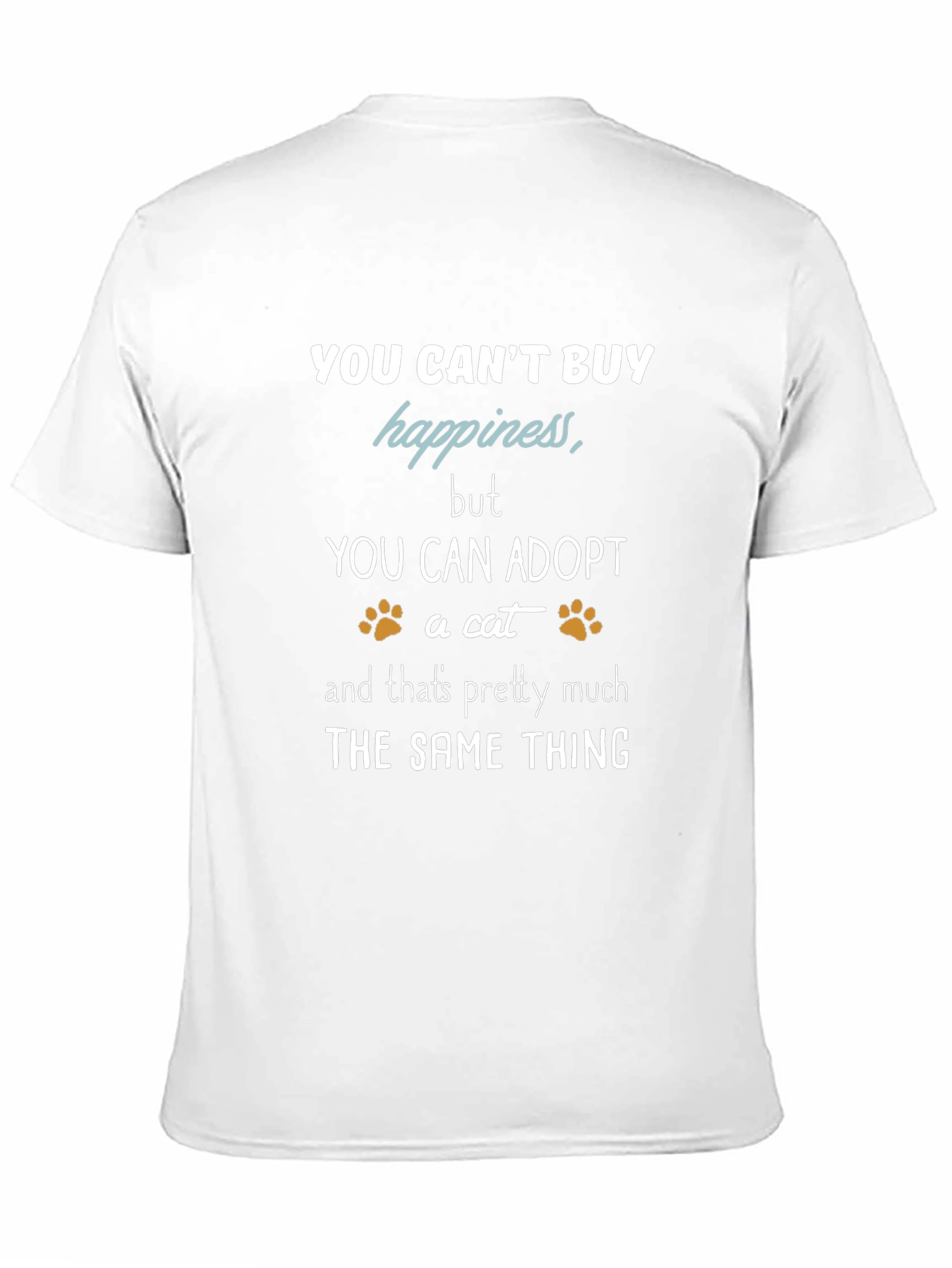 Adopt a Cat T-Shirt: Happiness Found!