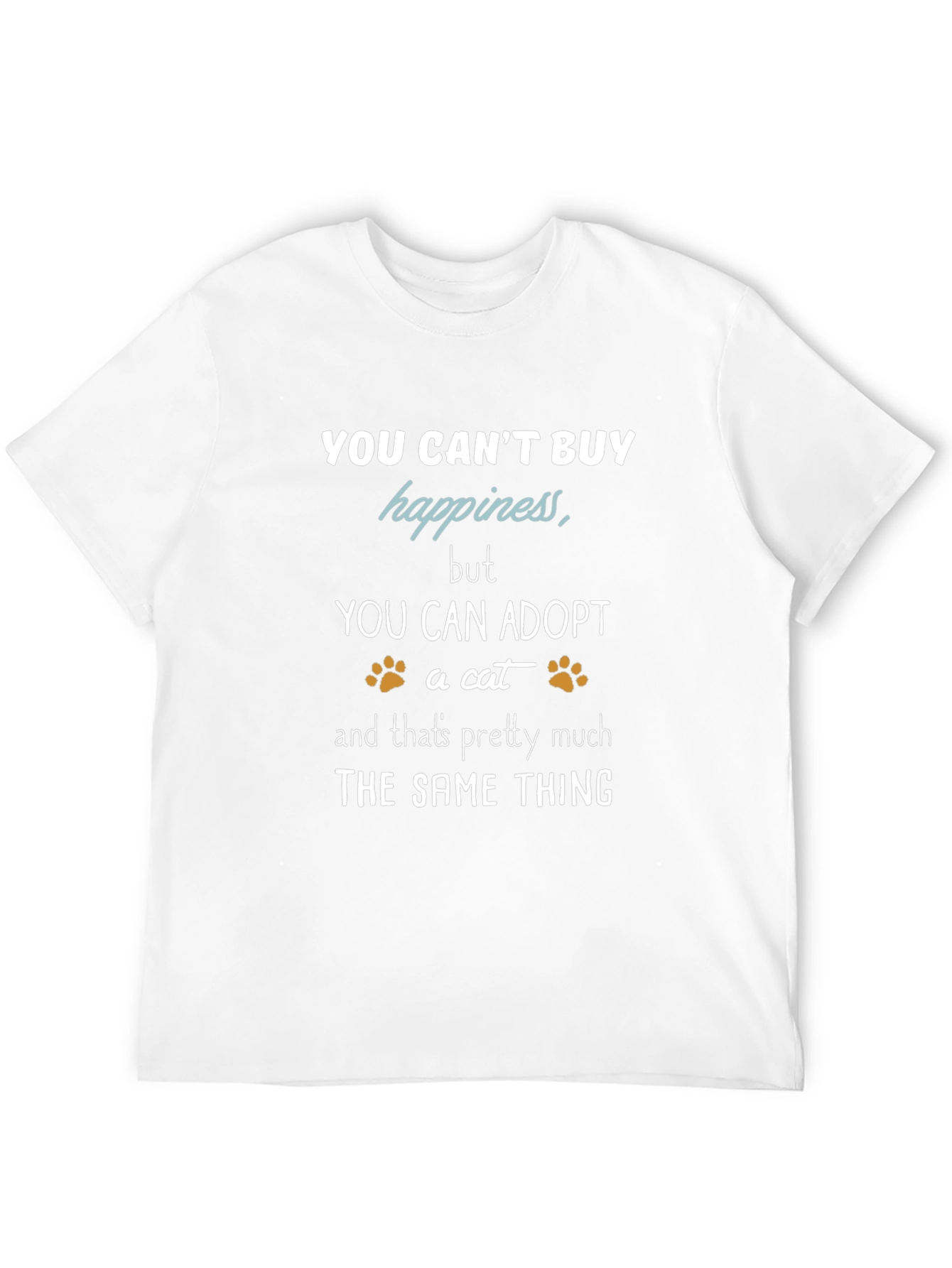 Adopt a Cat T-Shirt: Happiness Found!
