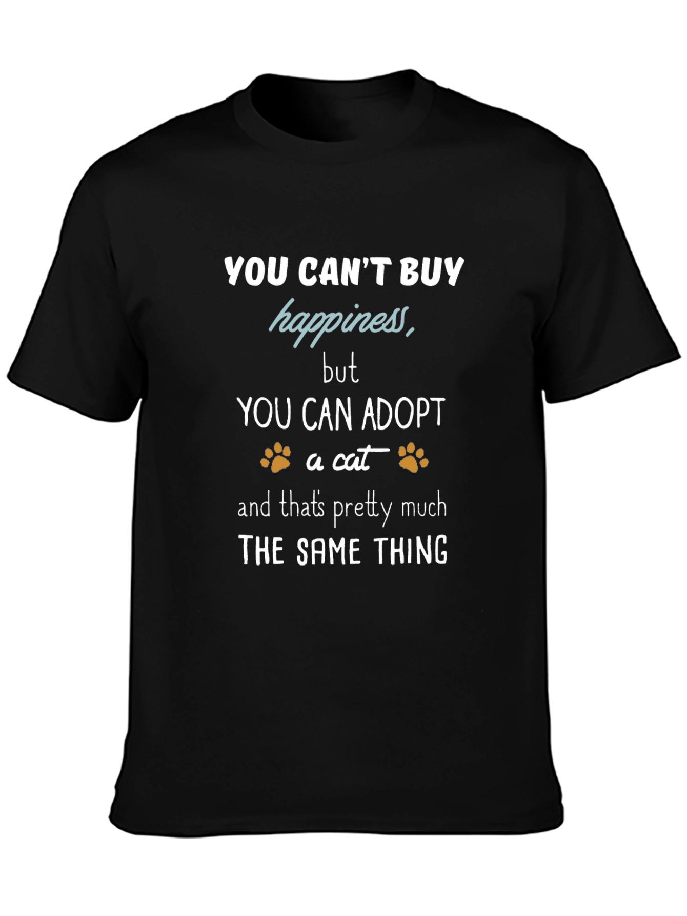 Adopt a Cat T-Shirt: Happiness Found!