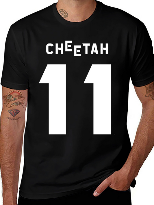 Cheetah 11 Graphic T-Shirt - Sporty Style