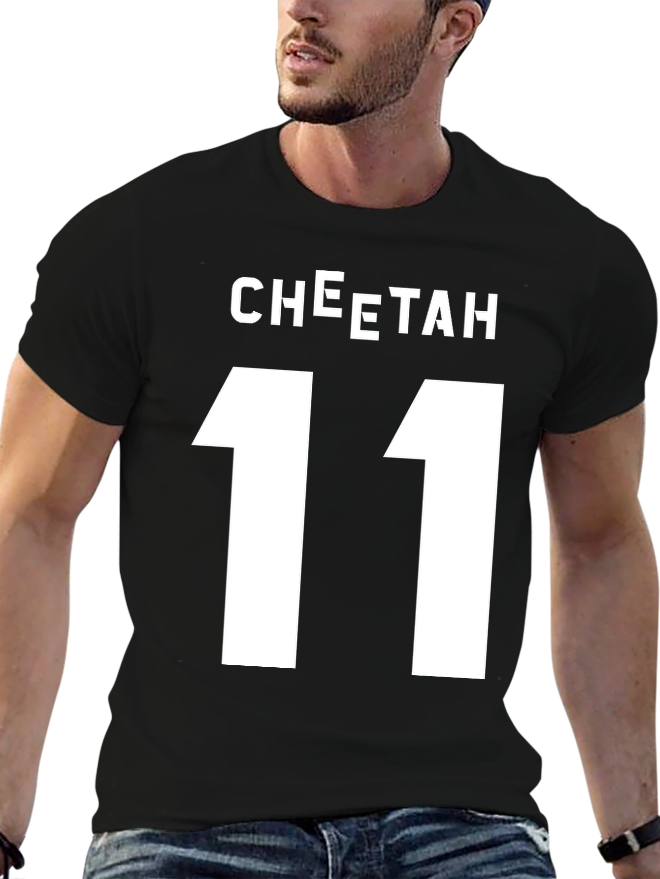 Cheetah 11 Graphic T-Shirt - Sporty Style