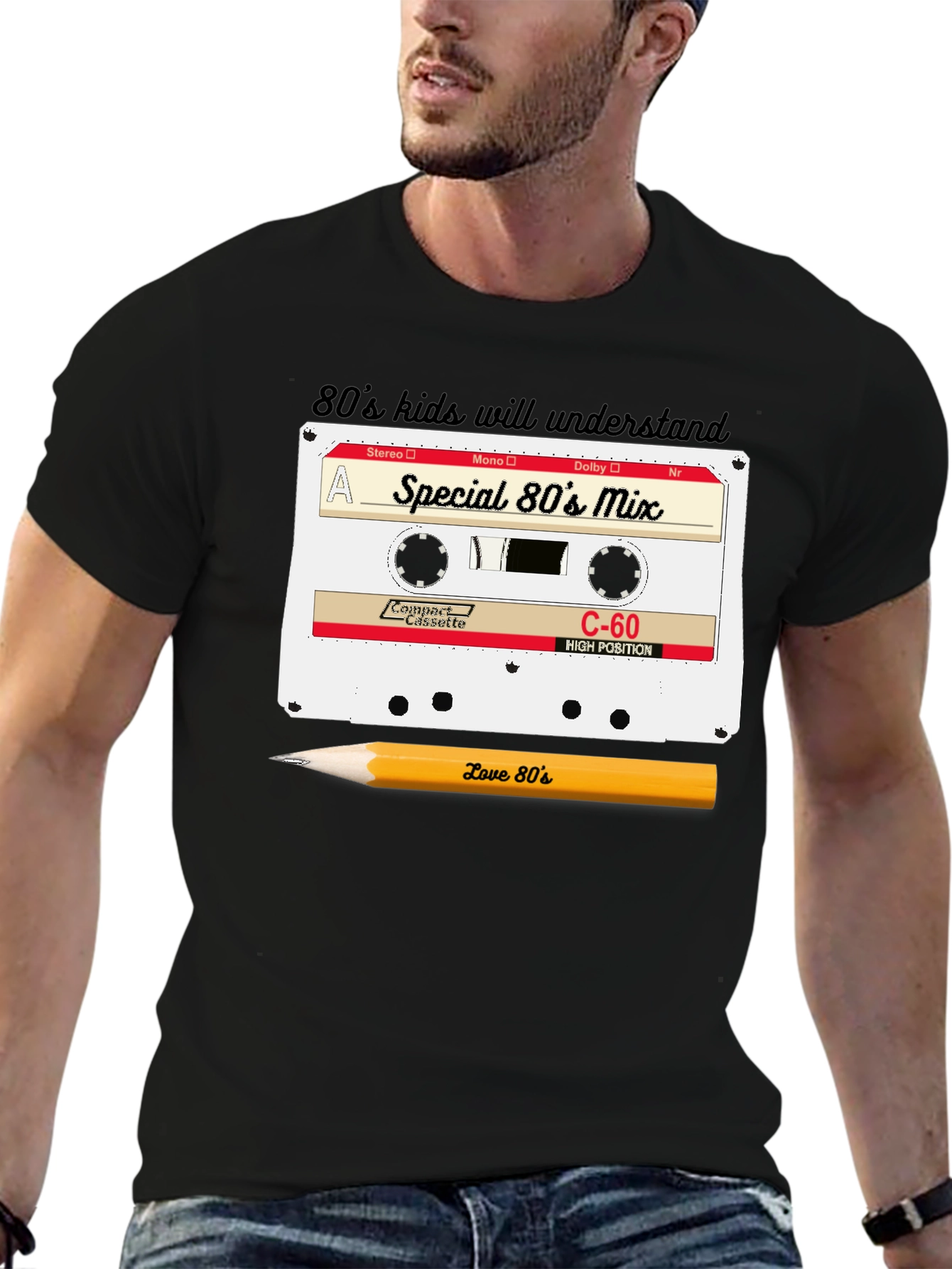 80s Mix Tape T-Shirt - Retro Nostalgia Tee