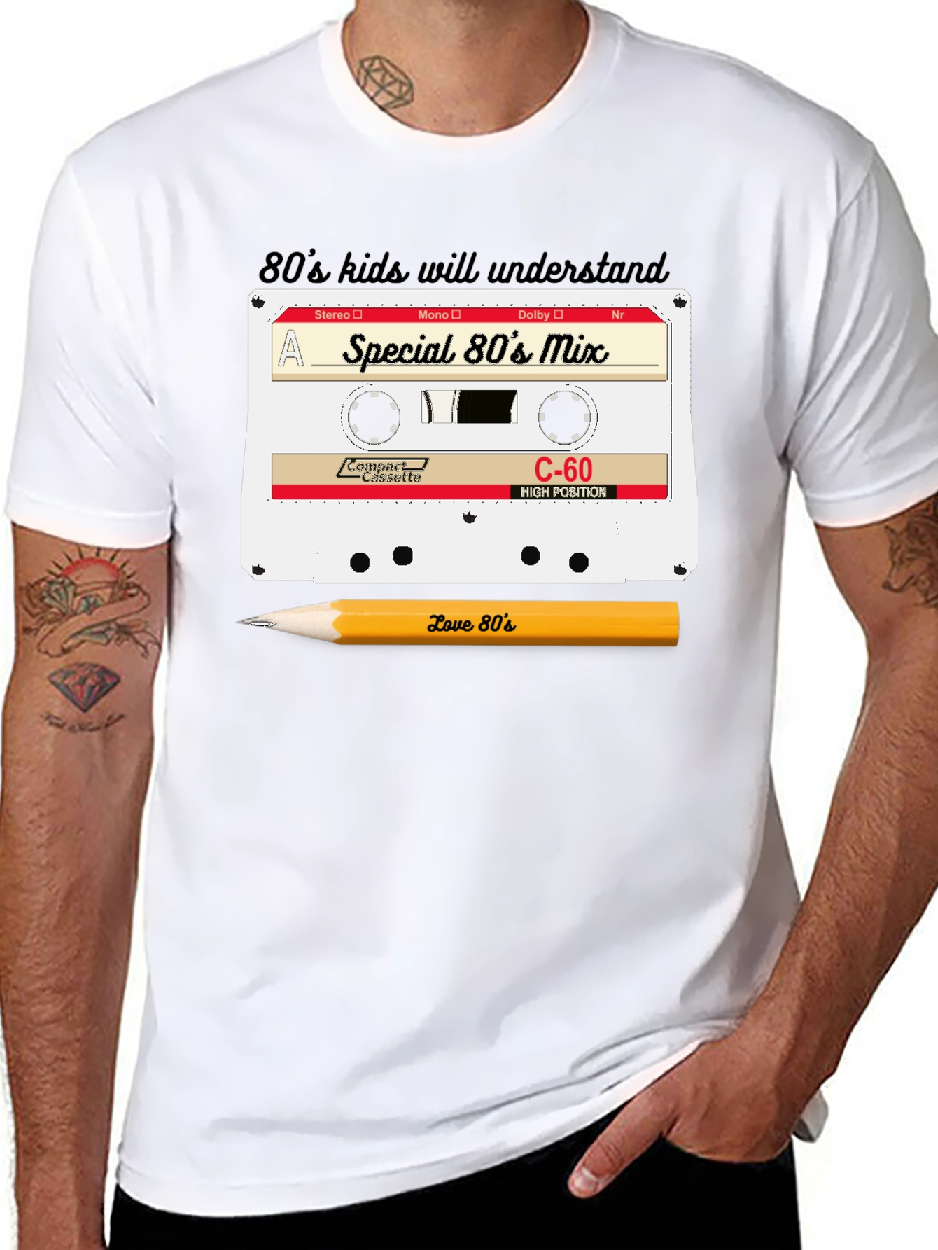 80s Mix Tape T-Shirt - Retro Nostalgia Tee
