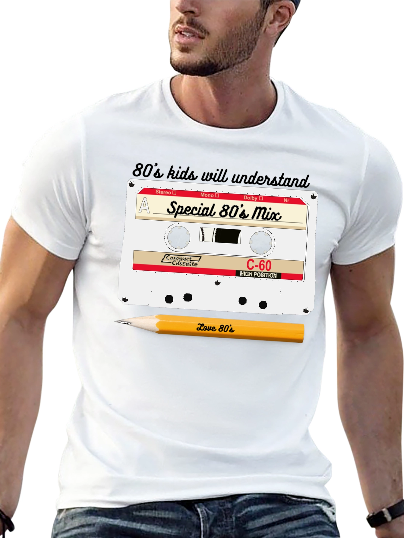 80s Mix Tape T-Shirt - Retro Nostalgia Tee
