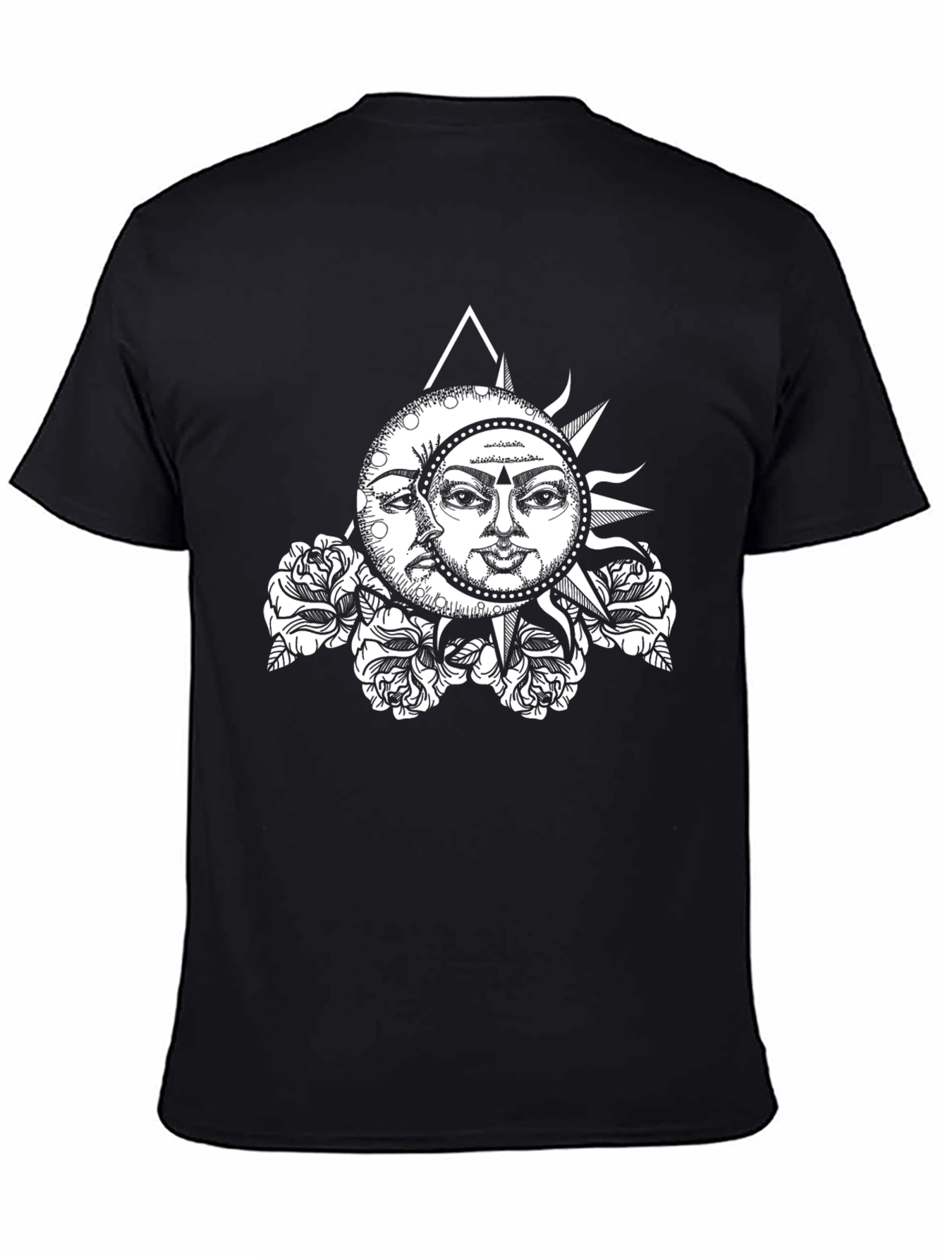 Celestial Sun & Moon Graphic Tee