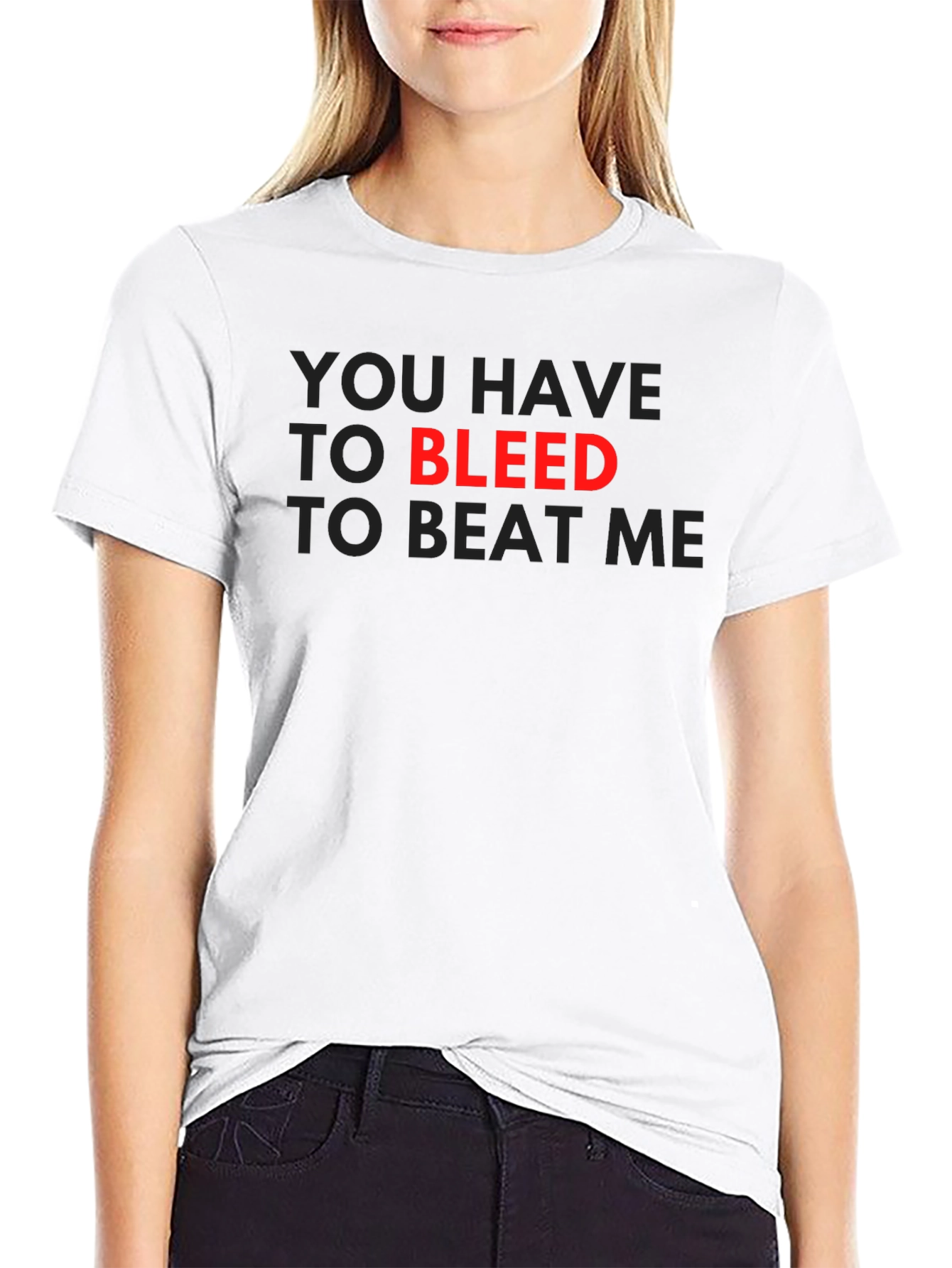 Bleed to Beat Me Graphic Tee