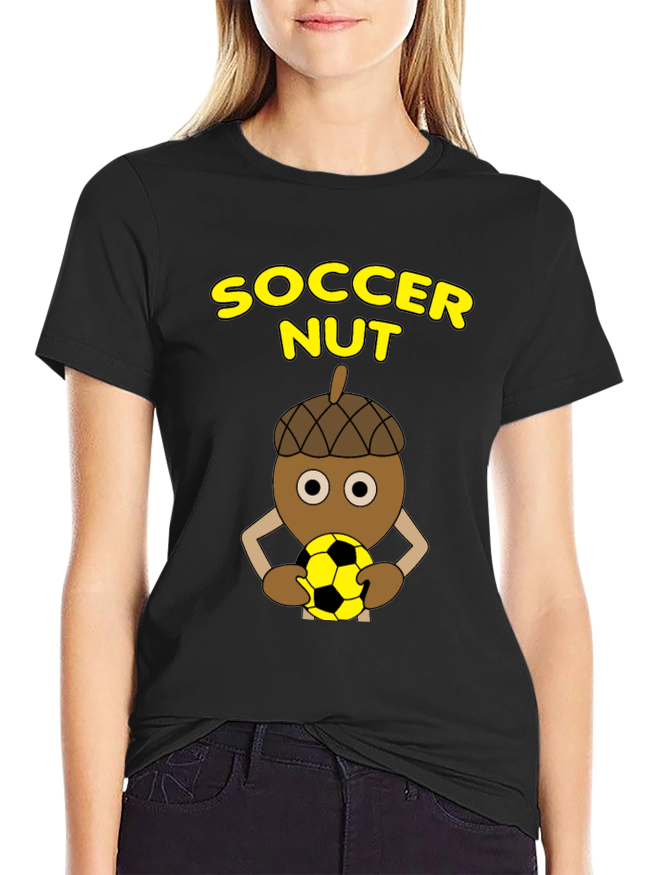 Soccer Nut T-Shirt - Funny Graphic Tee