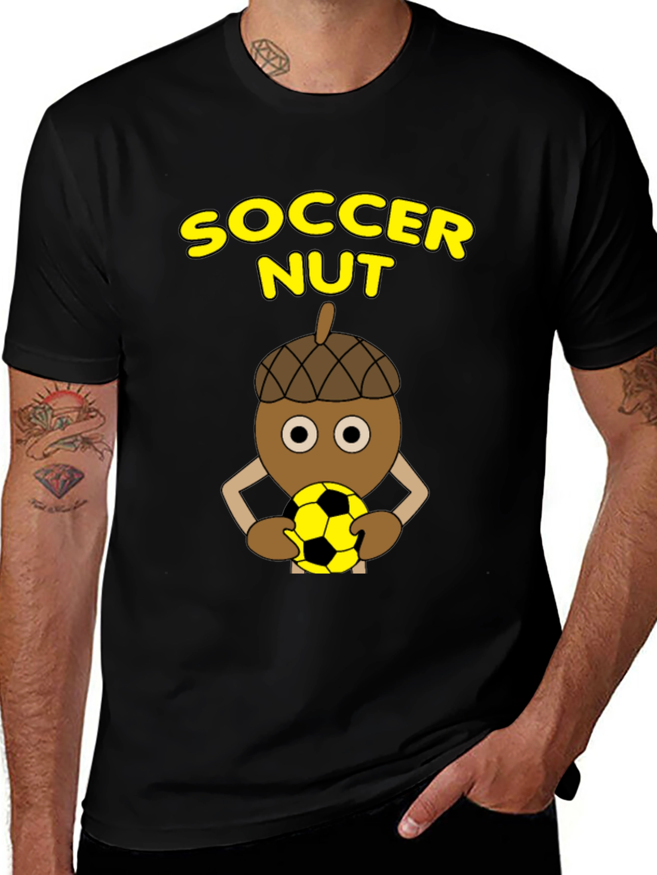 Soccer Nut T-Shirt - Funny Graphic Tee