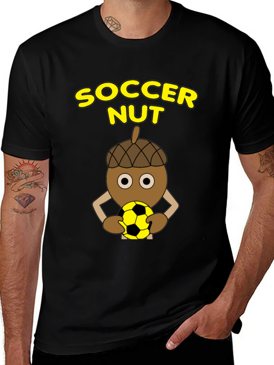 Soccer Nut T-Shirt - Funny Graphic Tee
