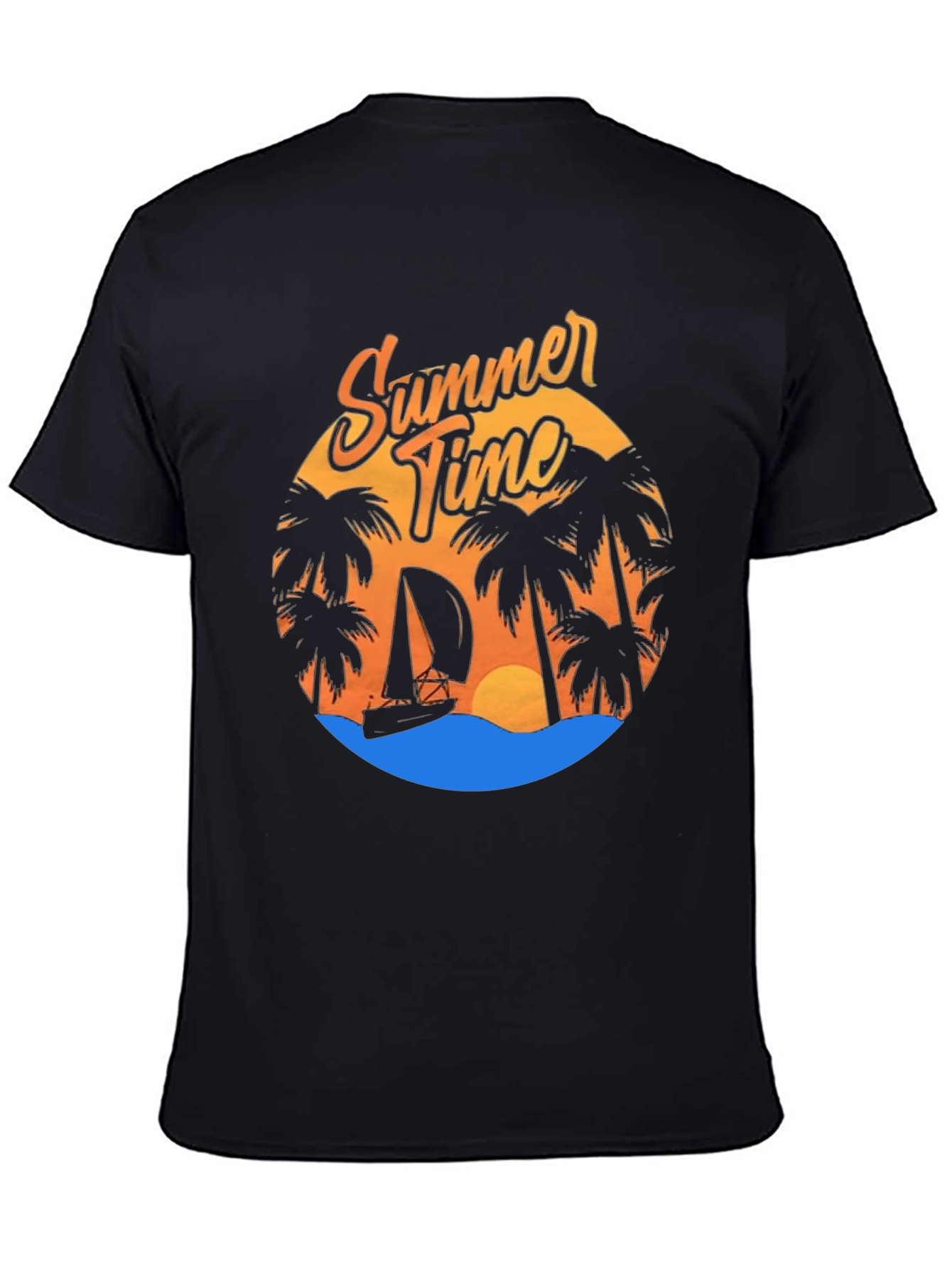 Summer Time Graphic Tee - Beach Vibes T-Shirt