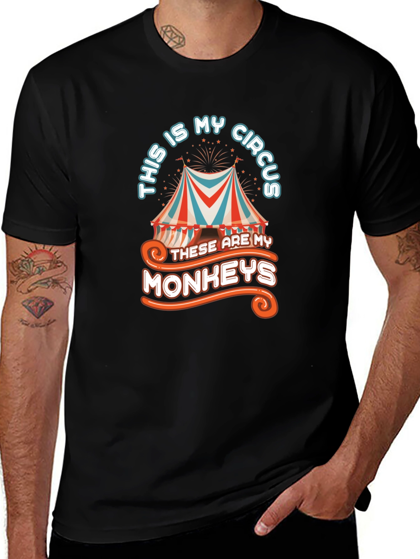This Is My Circus T-Shirt Funny Monkeys Tee