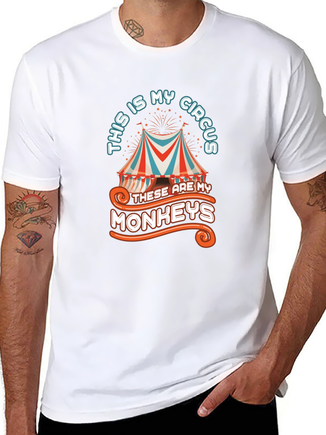 This Is My Circus T-Shirt Funny Monkeys Tee