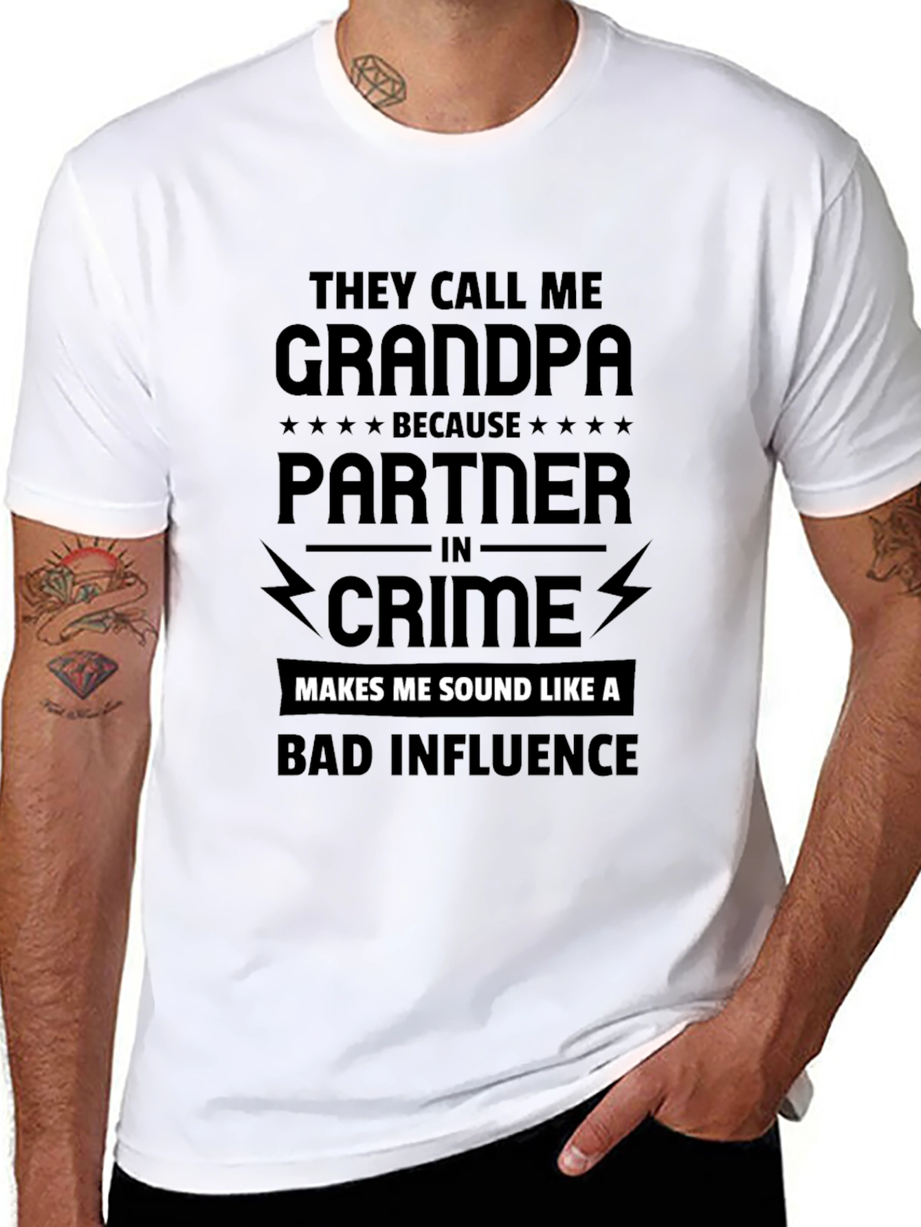 Grandpa Partner in Crime T-Shirt