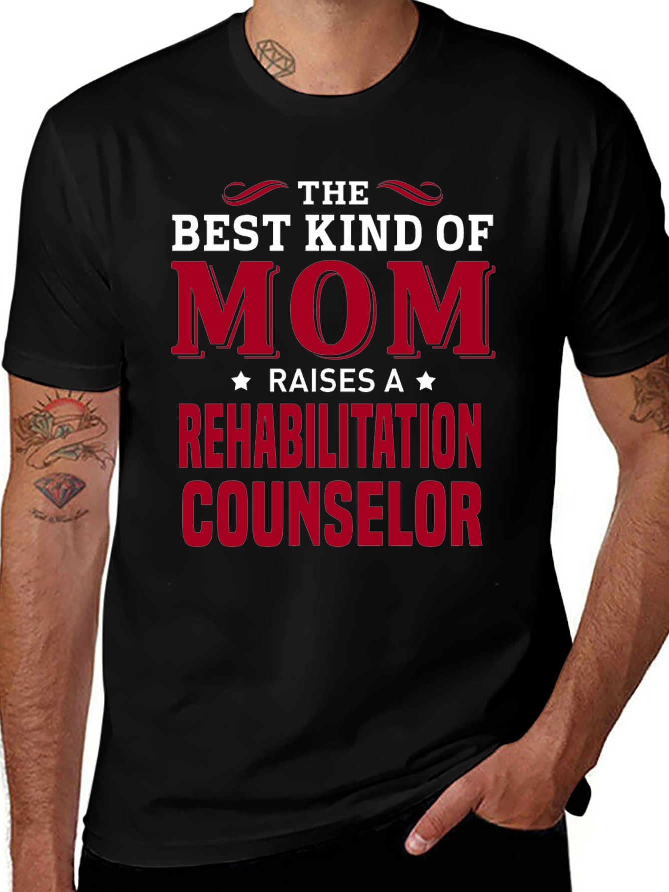Best Kind of Mom T-Shirt: Counselor Pride