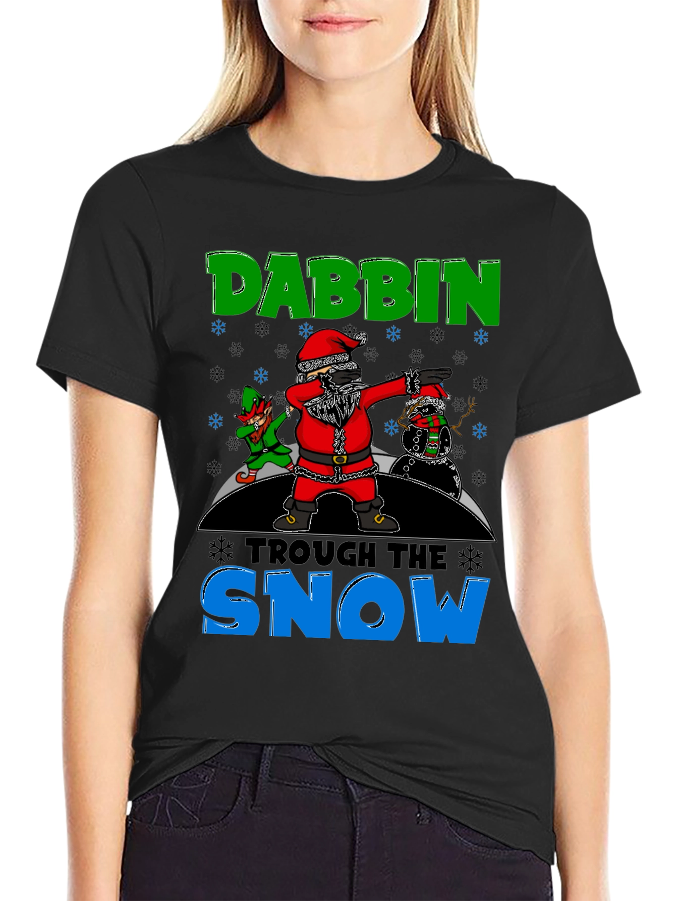 Dabbing Santa T-Shirt