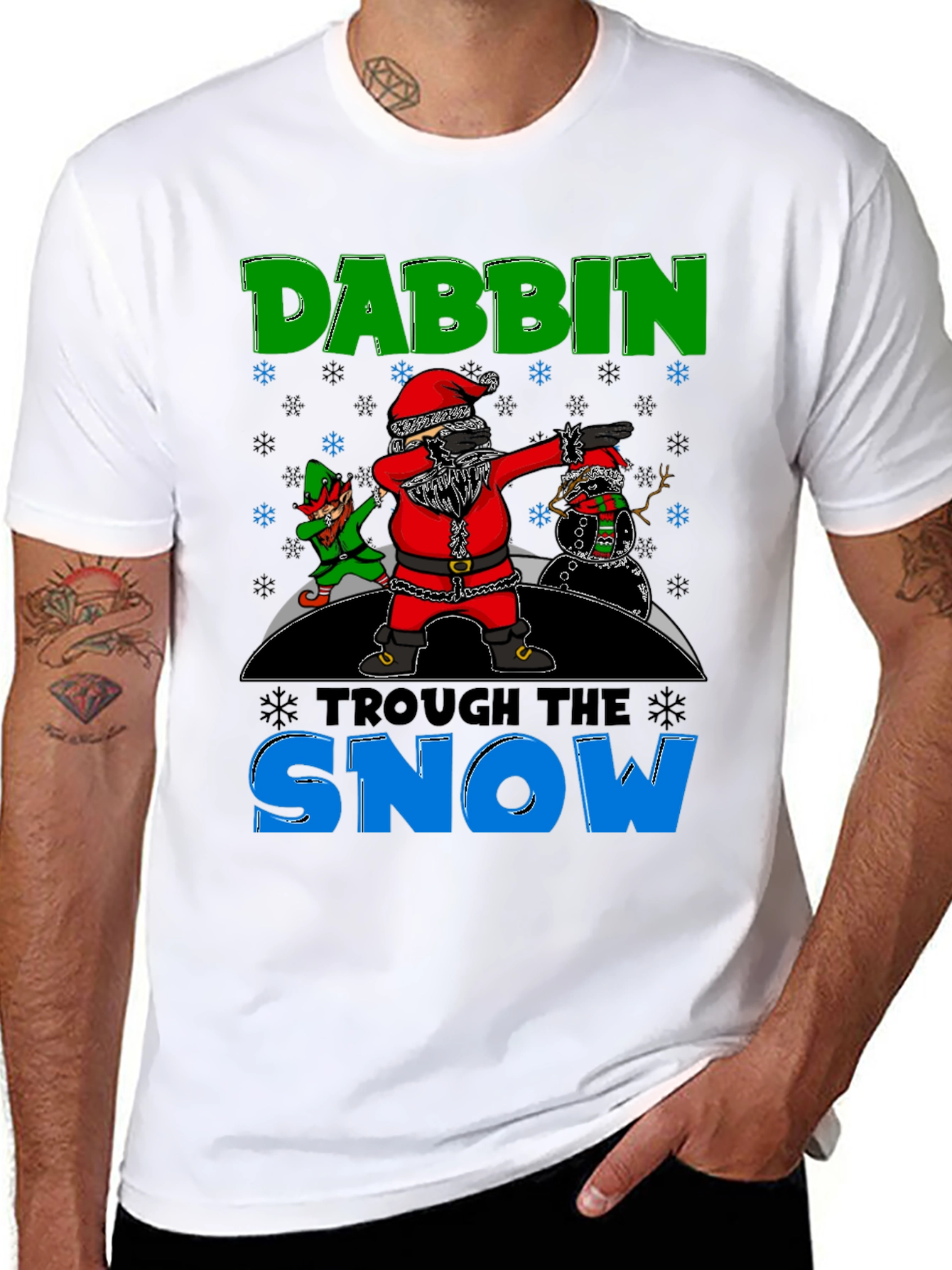 Dabbing Santa T-Shirt
