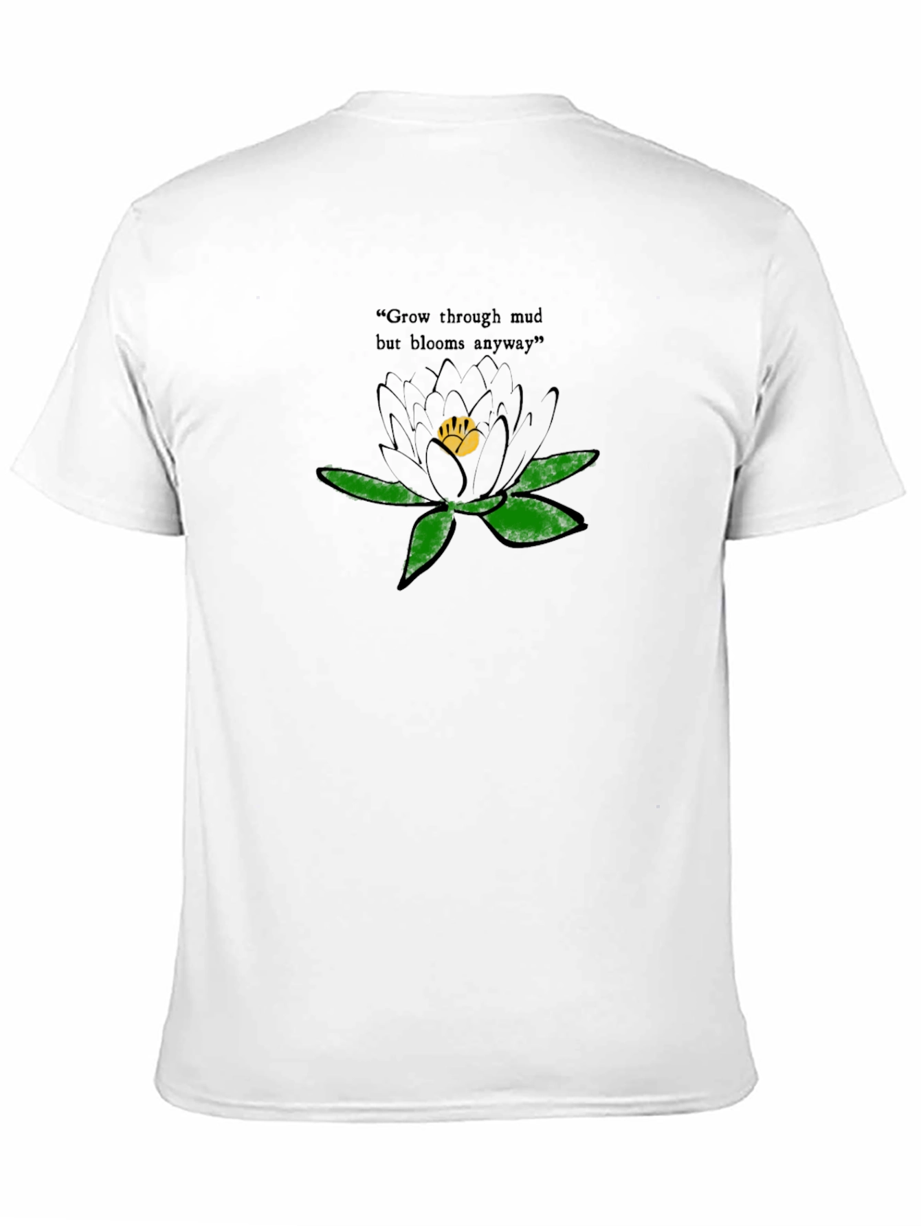 Floral Graphic T-Shirt - Grow Through Mud