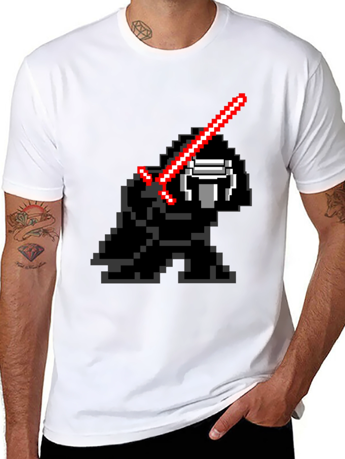 Pixel Art Character Graphic T-Shirt