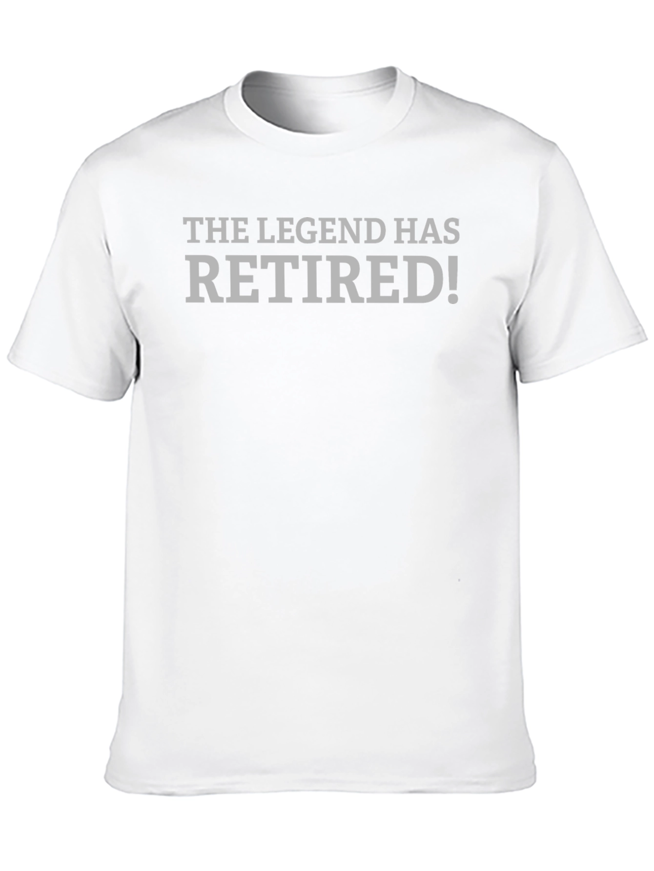The Legend Has Retired Black T-Shirt