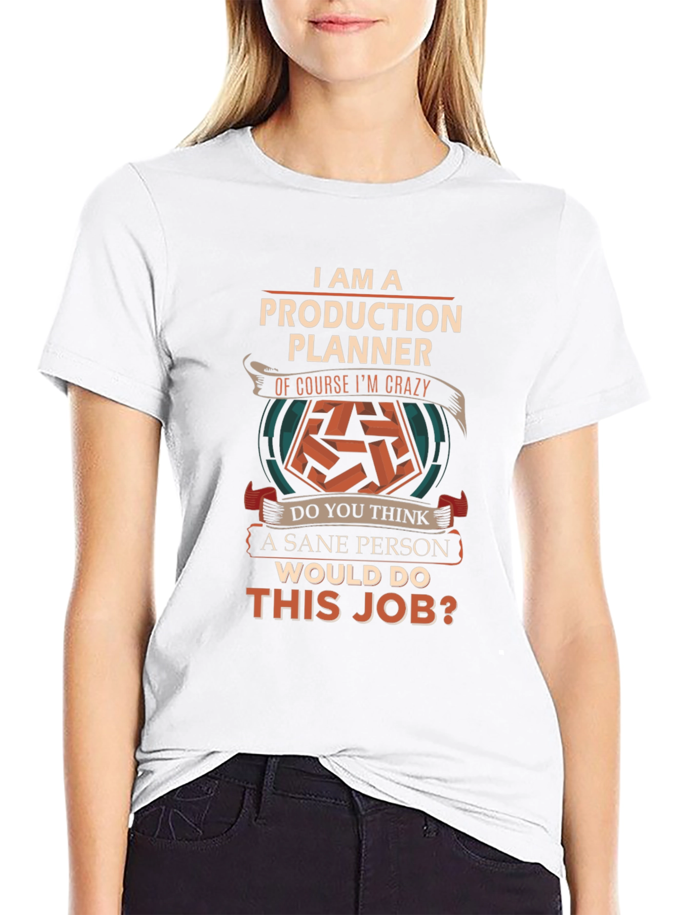 Production Planner T-Shirt - Crazy Job