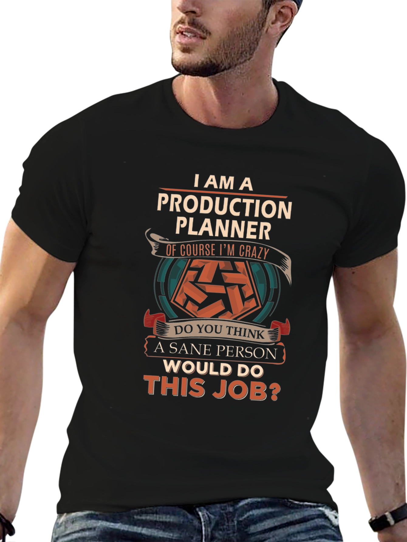 Production Planner T-Shirt - Crazy Job