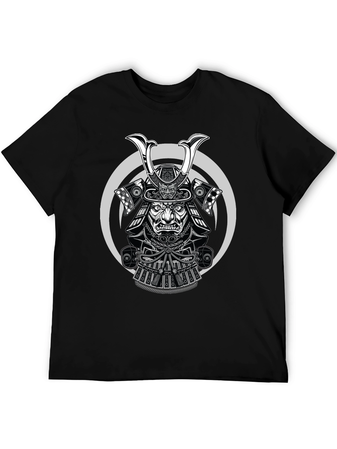 Samurai Graphic T-Shirt - Black