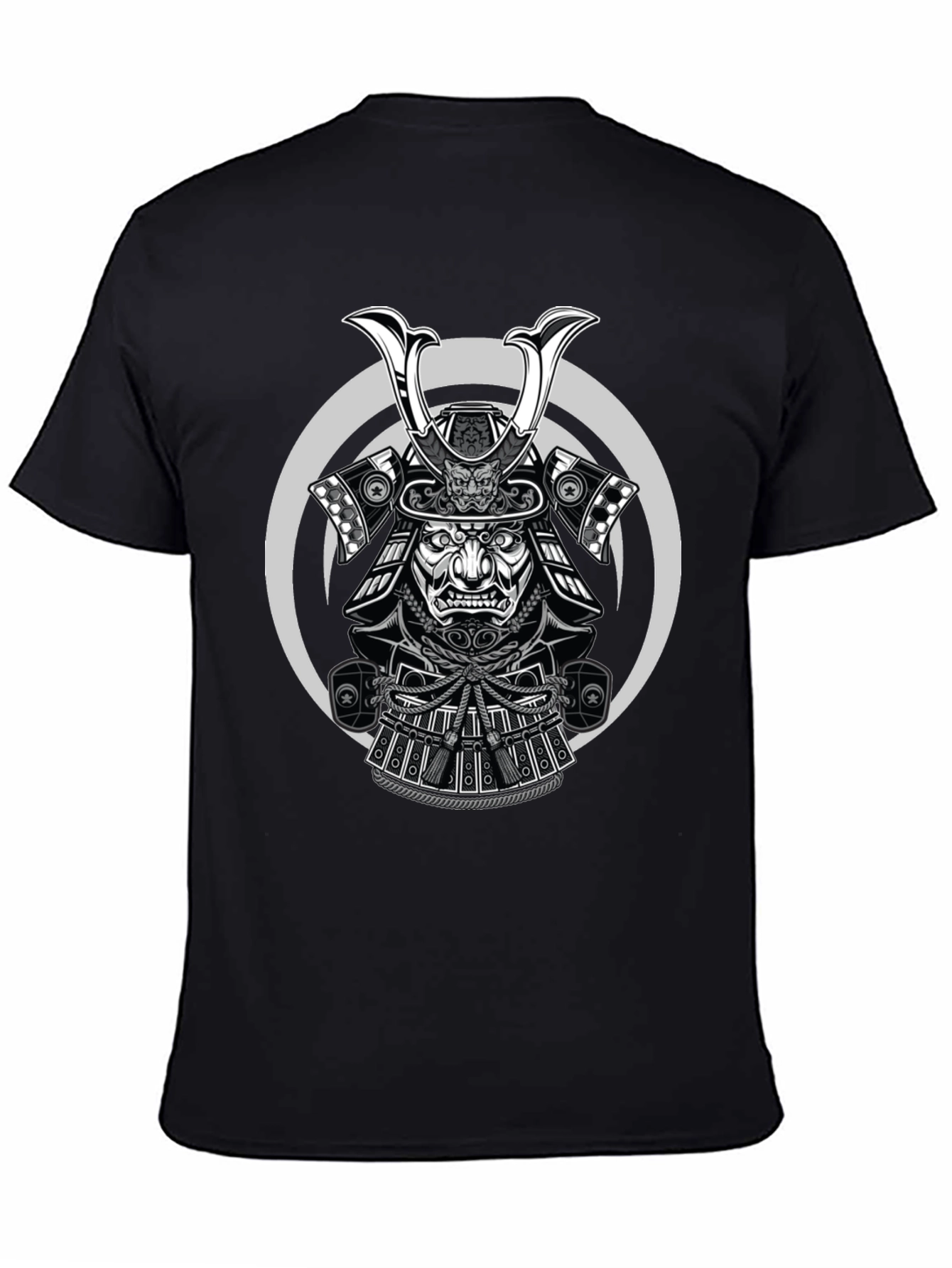 Samurai Graphic T-Shirt - Black