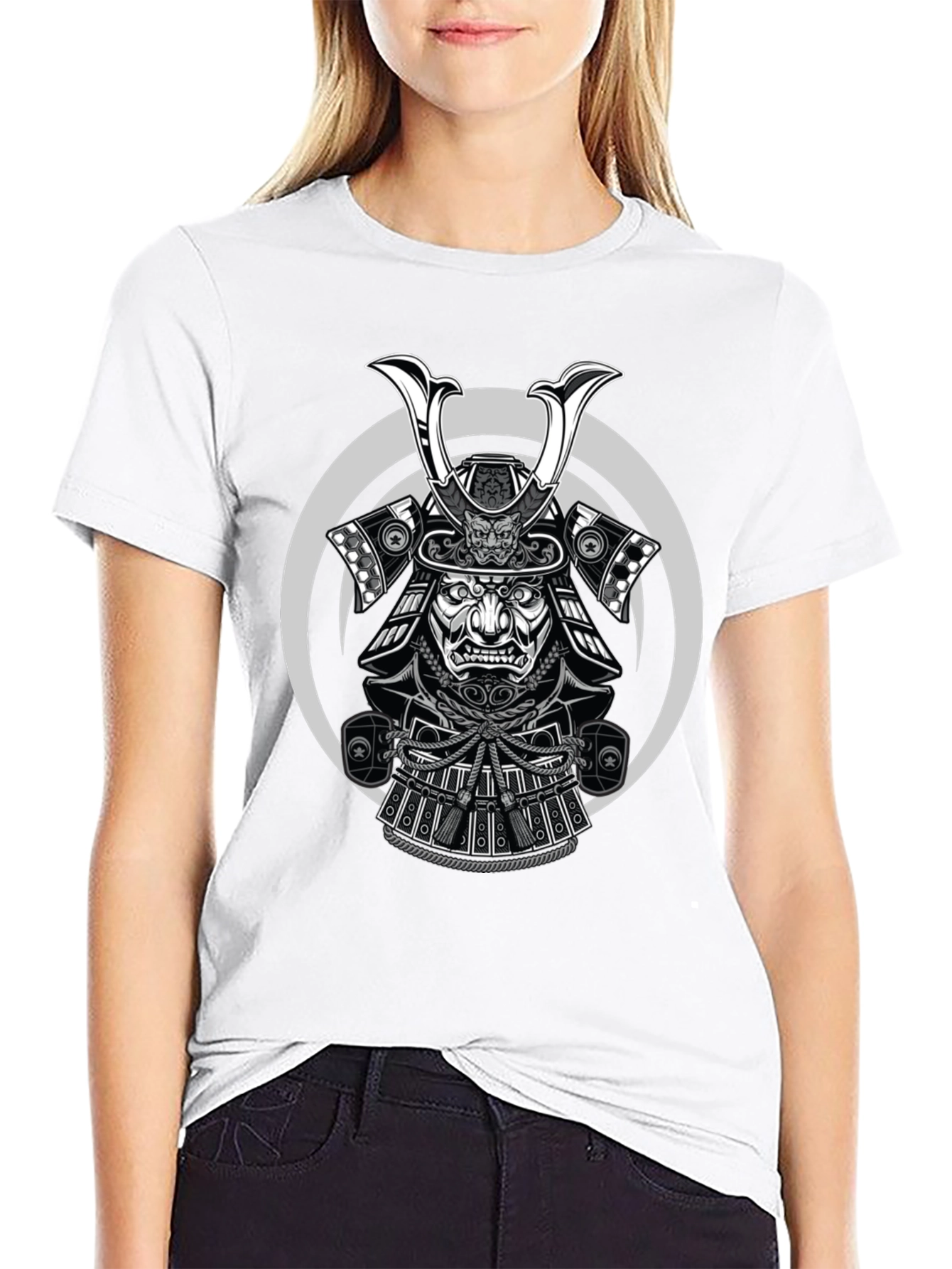 Samurai Graphic T-Shirt - Black