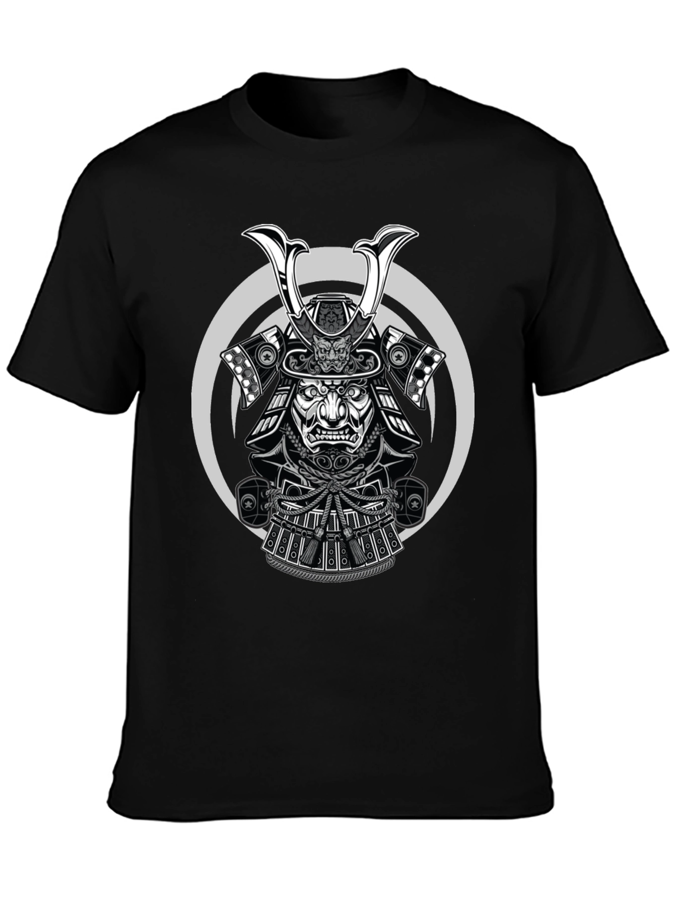 Samurai Graphic T-Shirt - Black