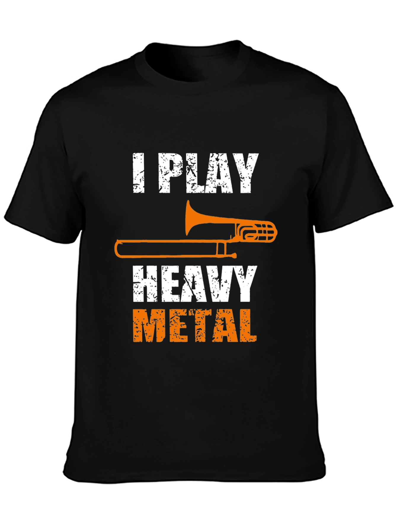 I Play Heavy Metal Trombone T-Shirt