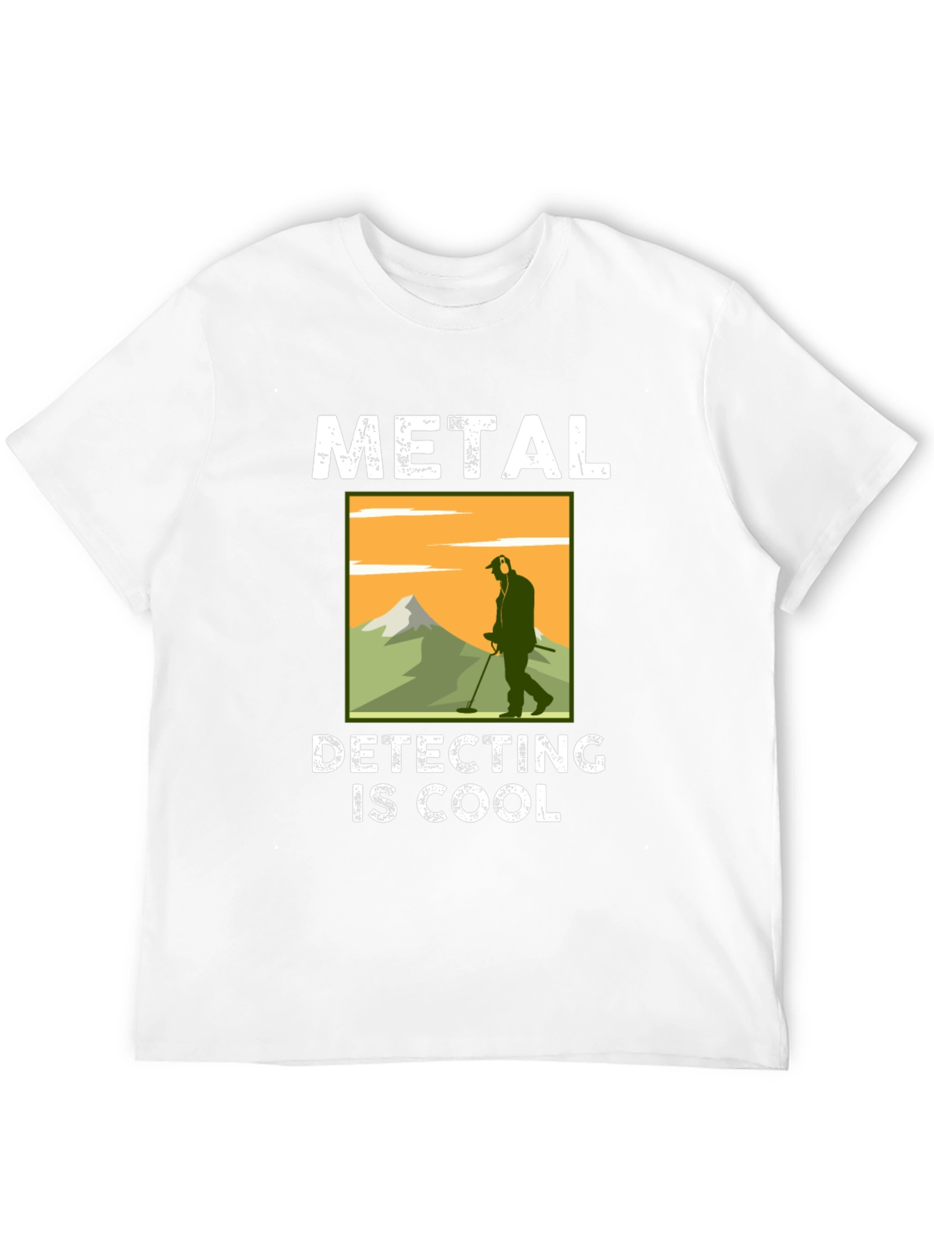 Metal Detecting is Cool Graphic T-Shirt