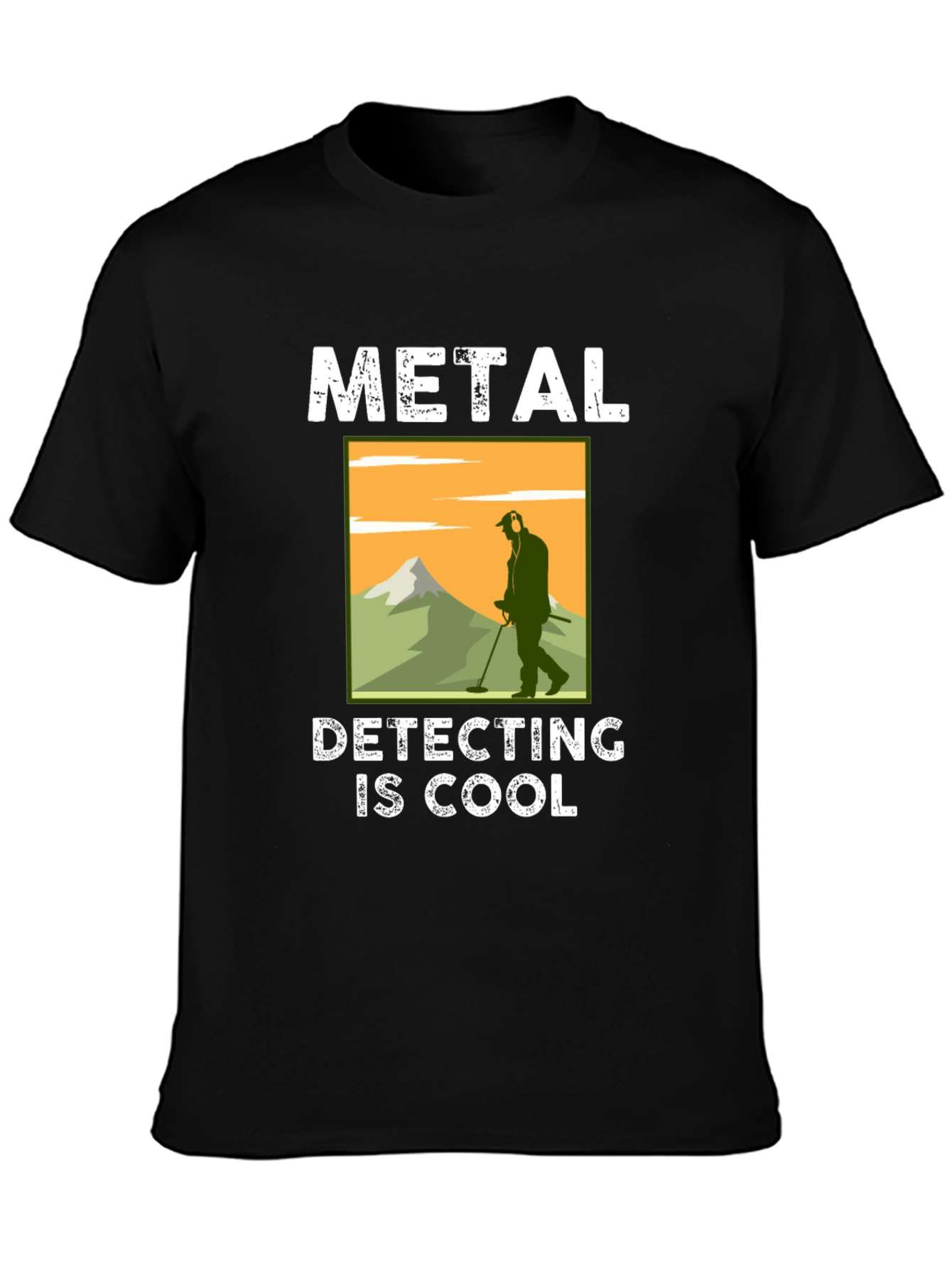 Metal Detecting is Cool Graphic T-Shirt