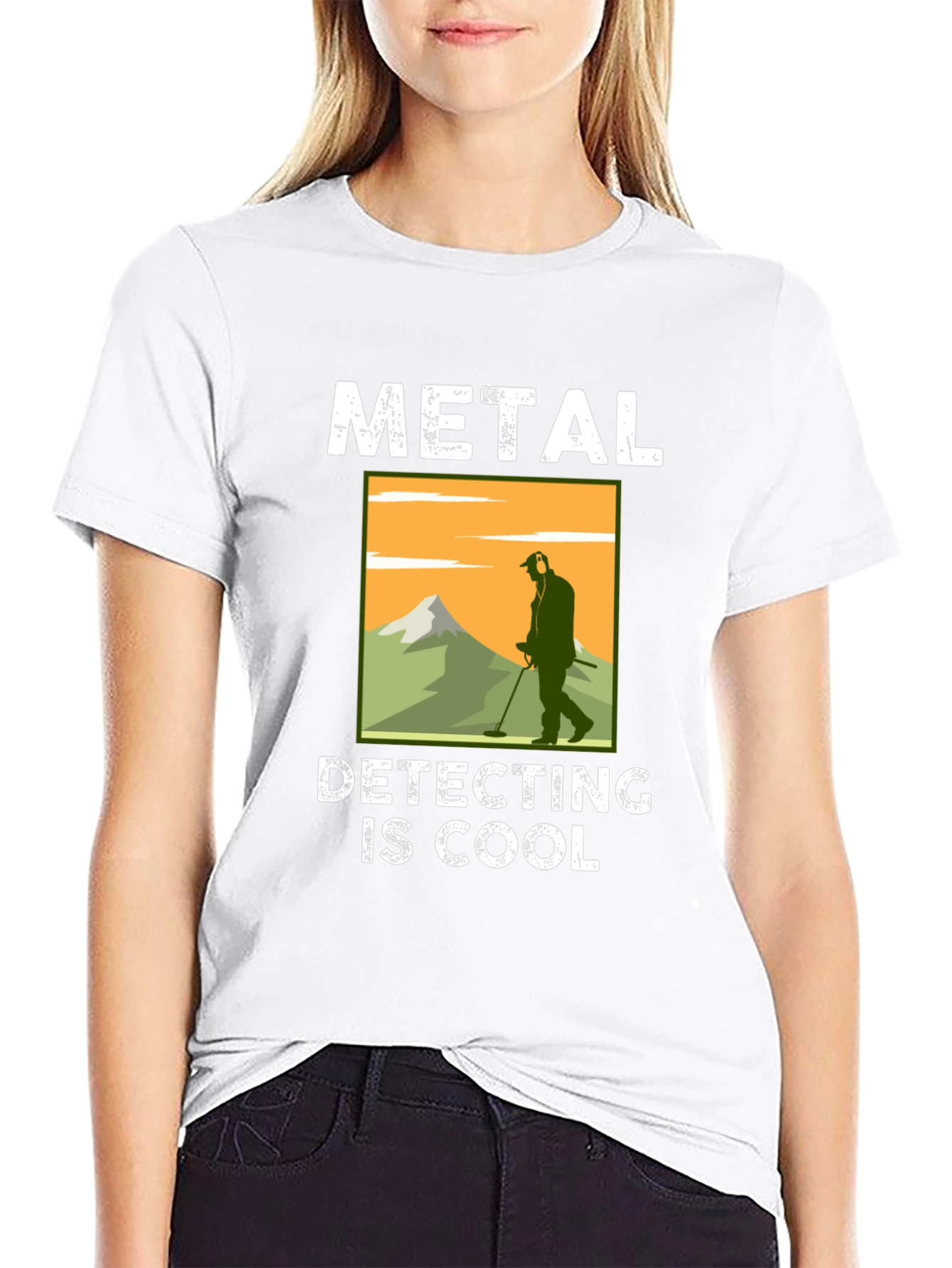 Metal Detecting is Cool Graphic T-Shirt