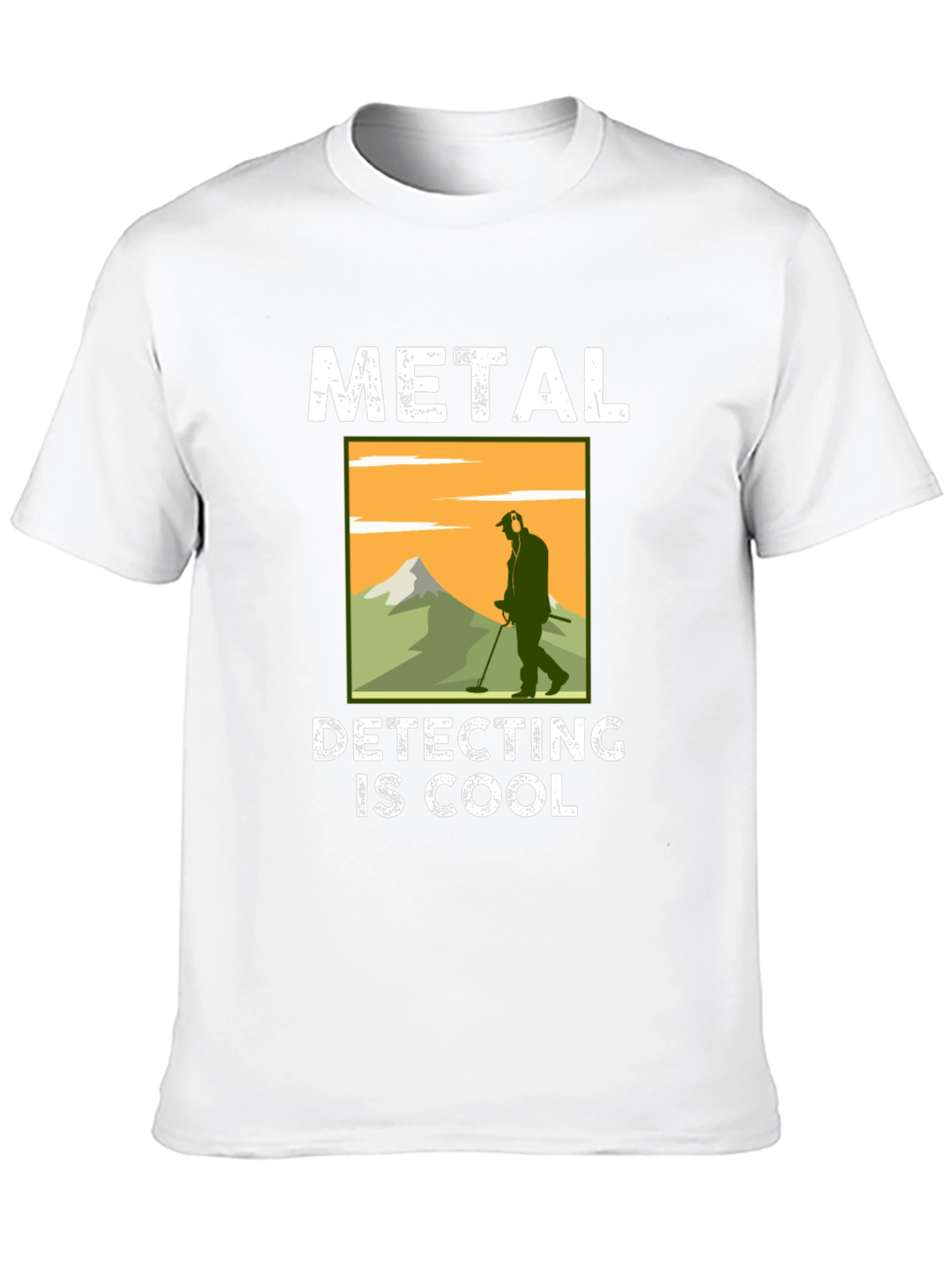 Metal Detecting is Cool Graphic T-Shirt
