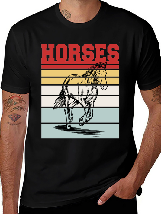 Vintage Horses Graphic Tee