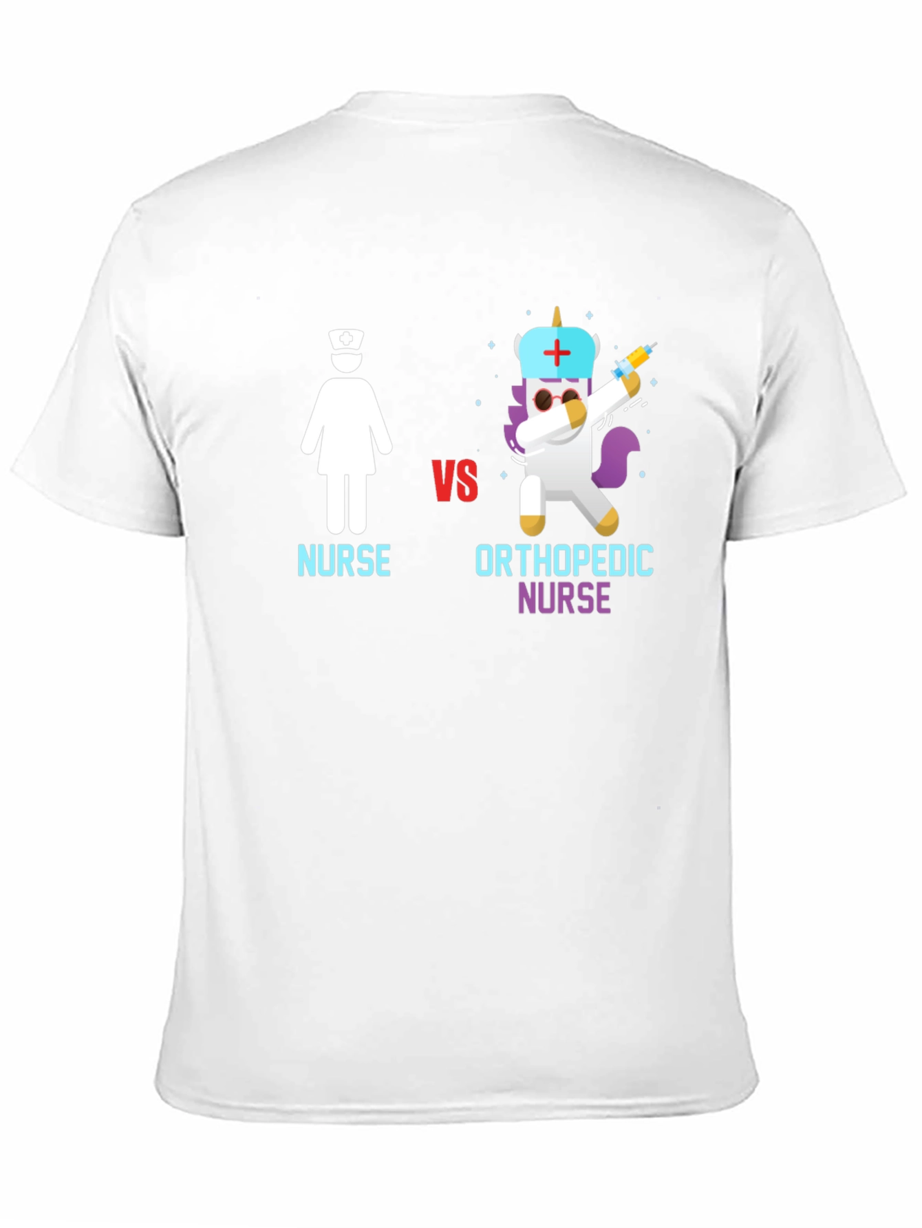Nurse vs Orthopedic Nurse Graphic T-Shirt