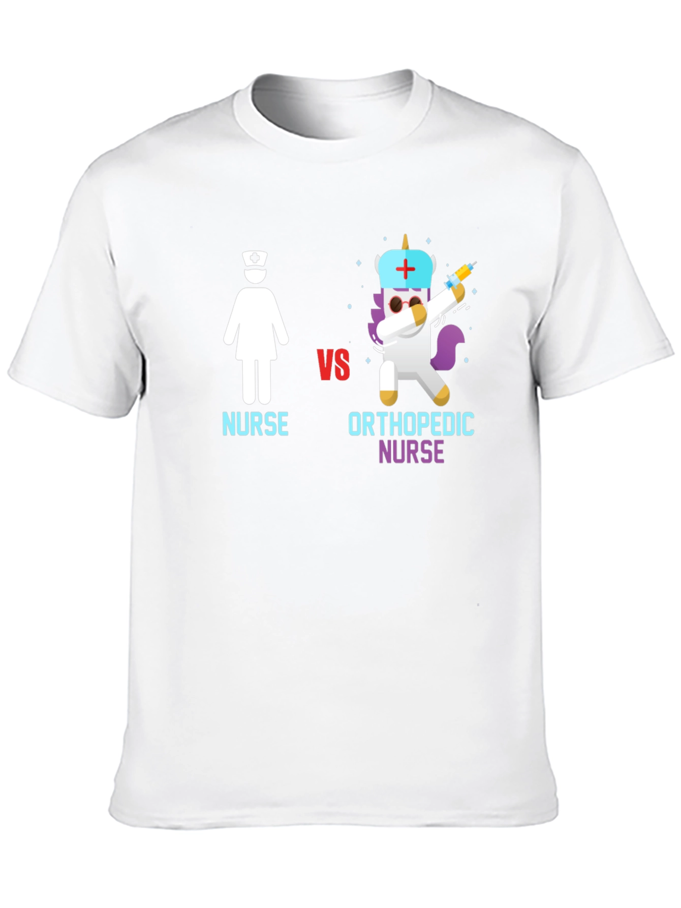 Nurse vs Orthopedic Nurse Graphic T-Shirt
