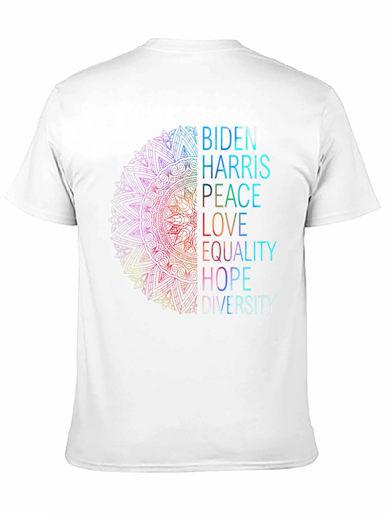 Biden Harris Diversity Graphic T-Shirt