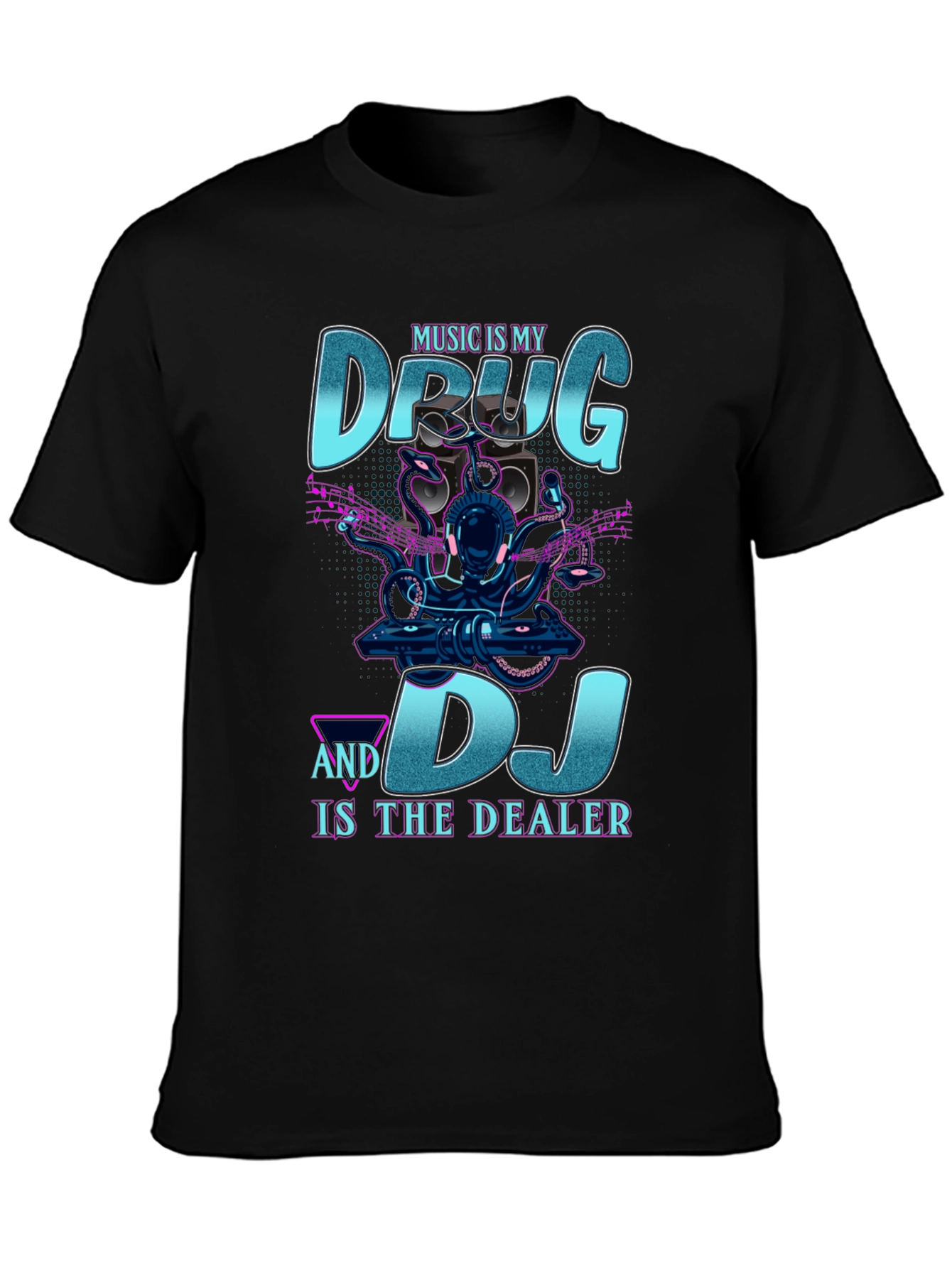 Music is My Drug DJ T-Shirt