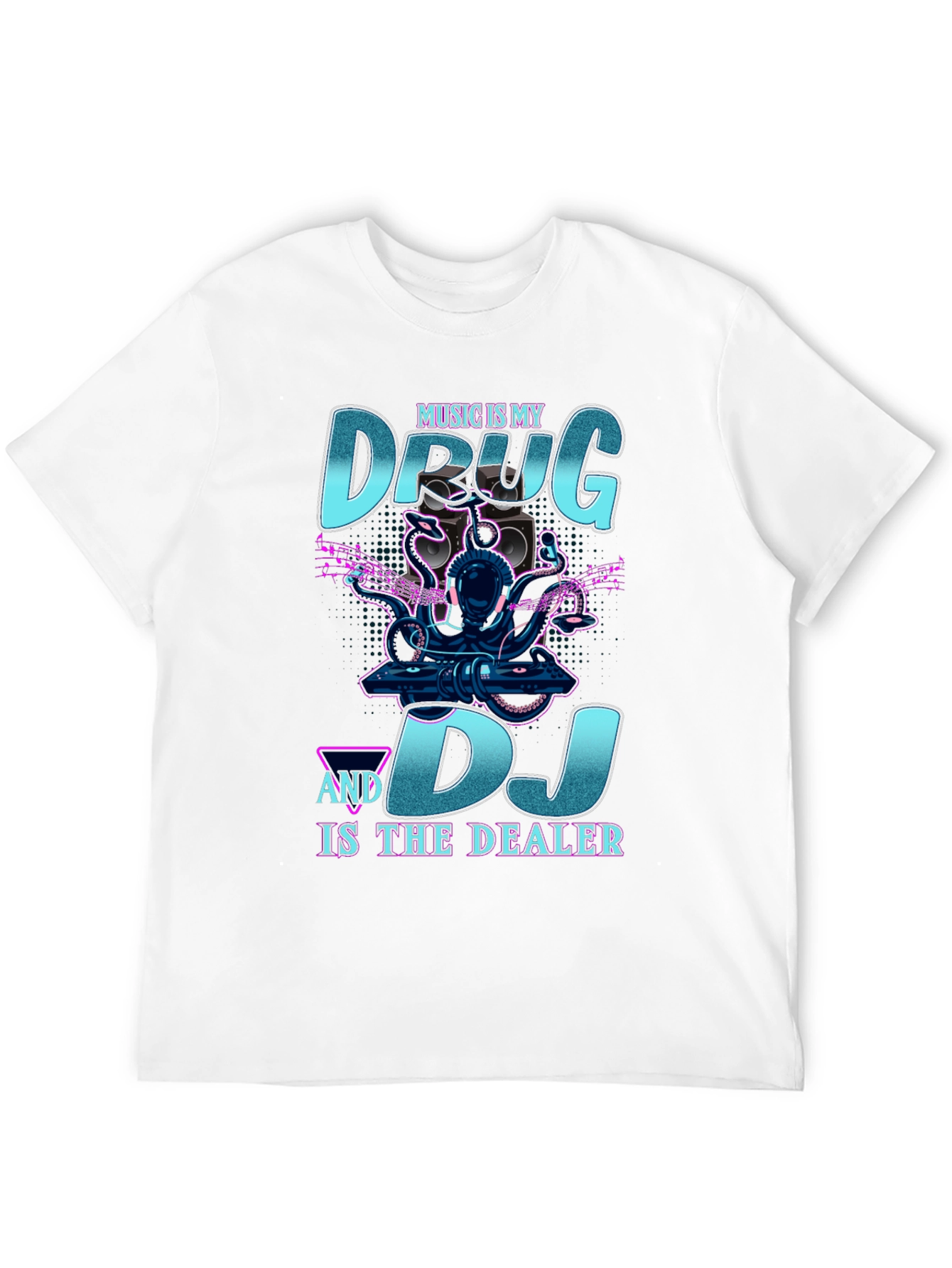 Music is My Drug DJ T-Shirt