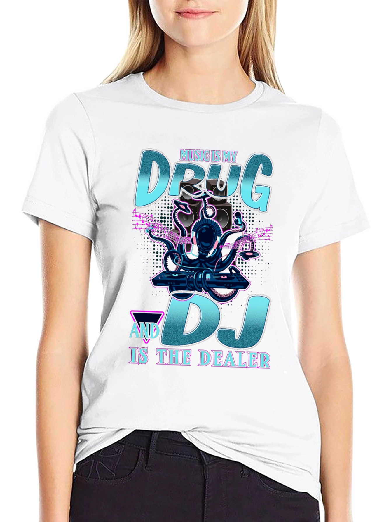 Music is My Drug DJ T-Shirt