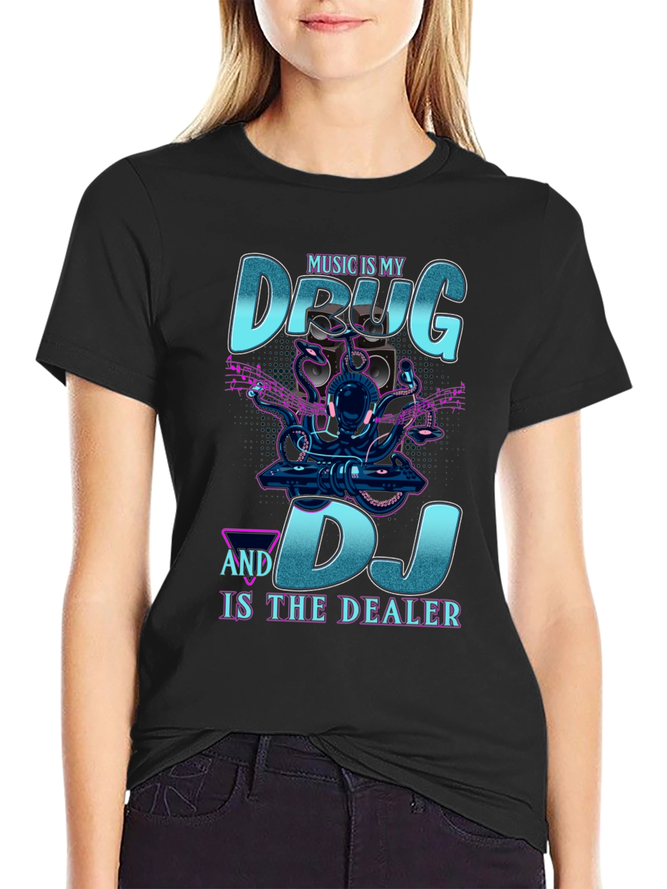Music is My Drug DJ T-Shirt