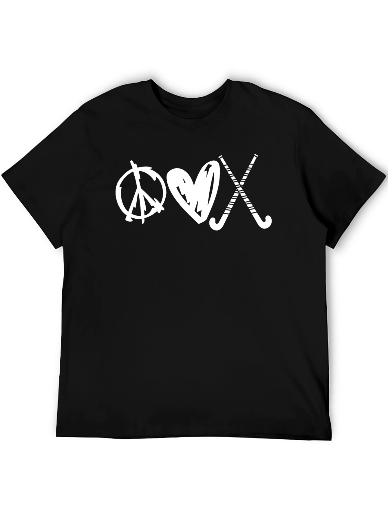 Peace Love Field Hockey T-Shirt