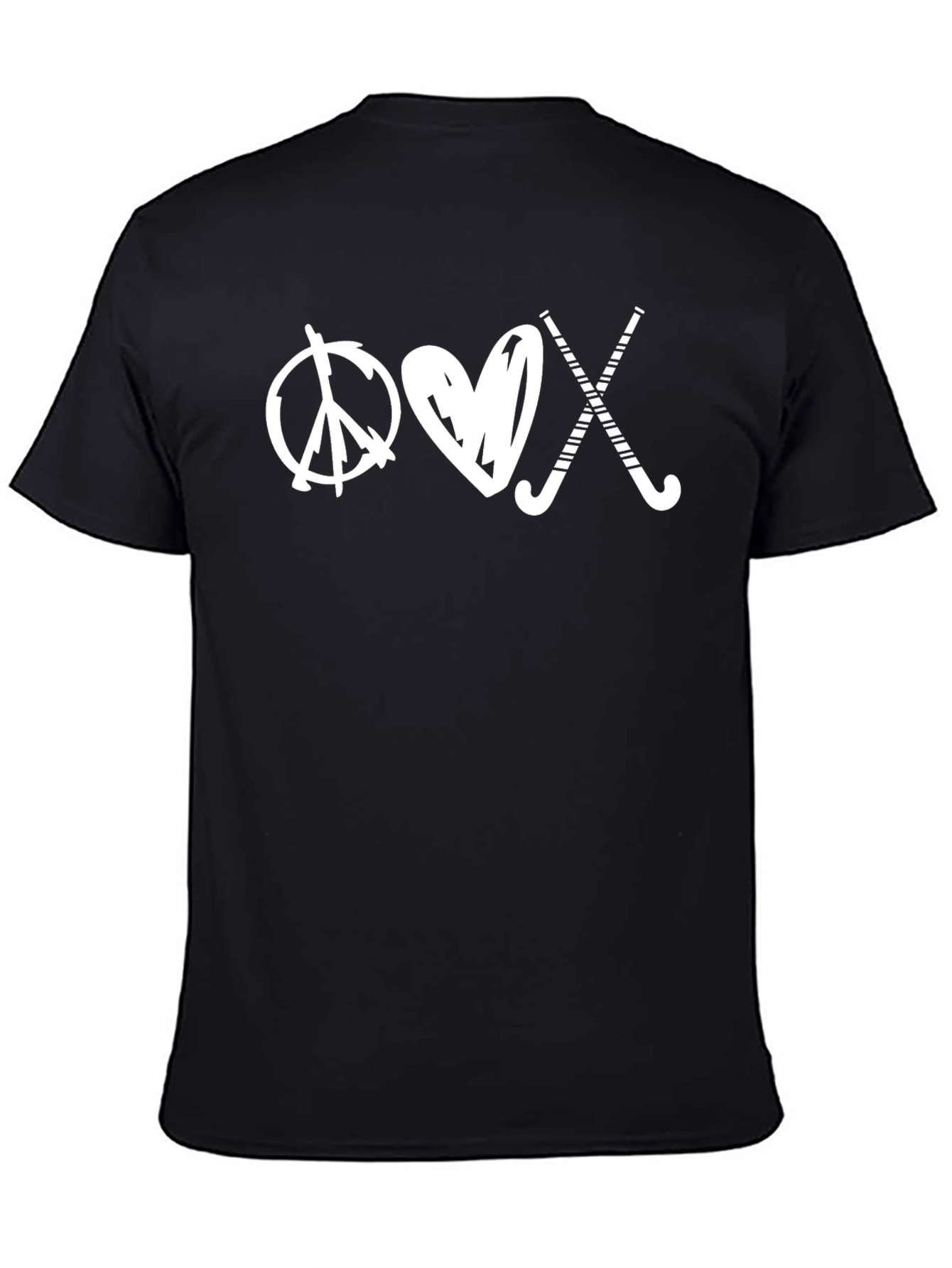 Peace Love Field Hockey T-Shirt